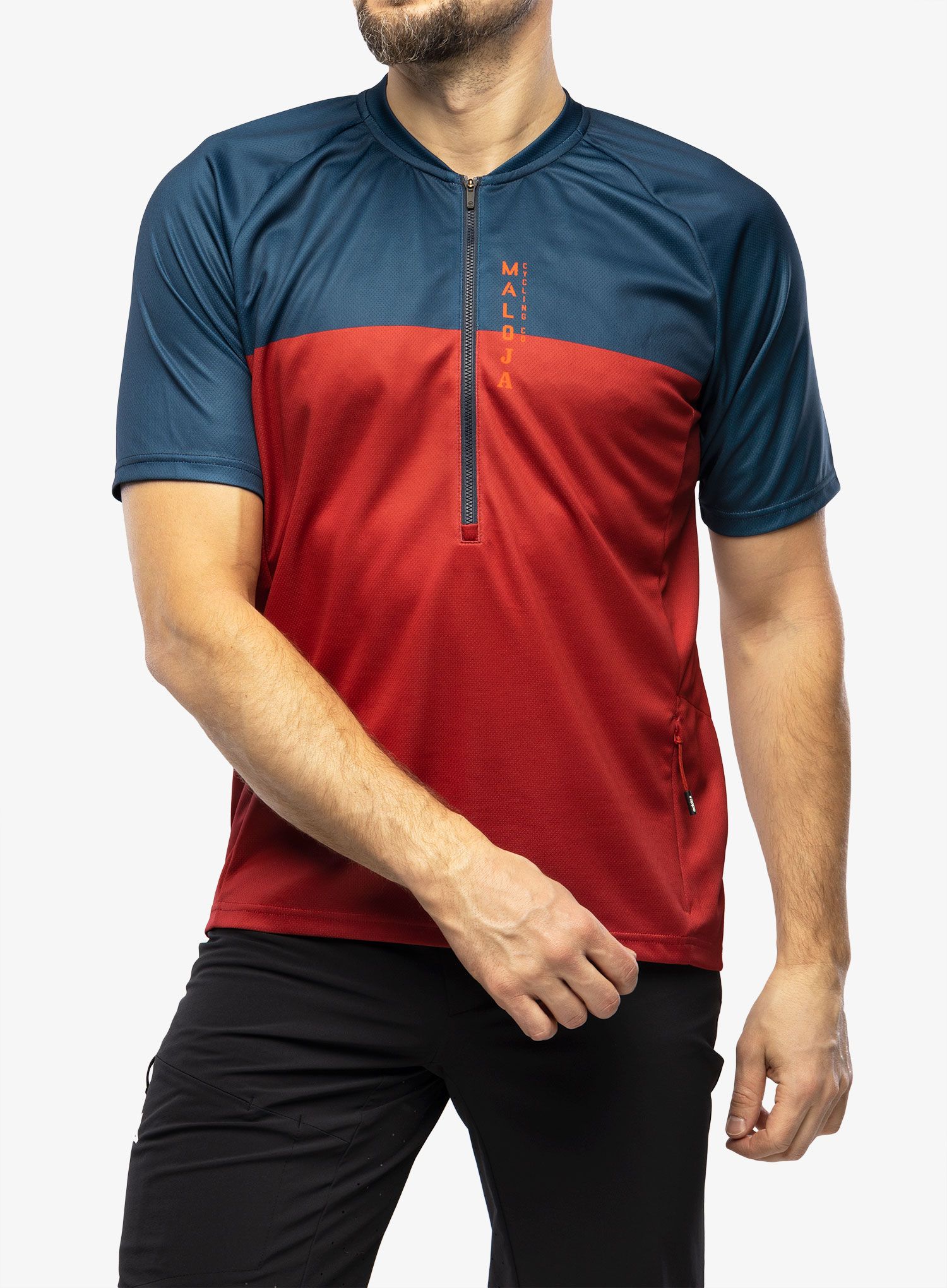 MTB tričko Maloja Baretti All Mountain - midnight multi