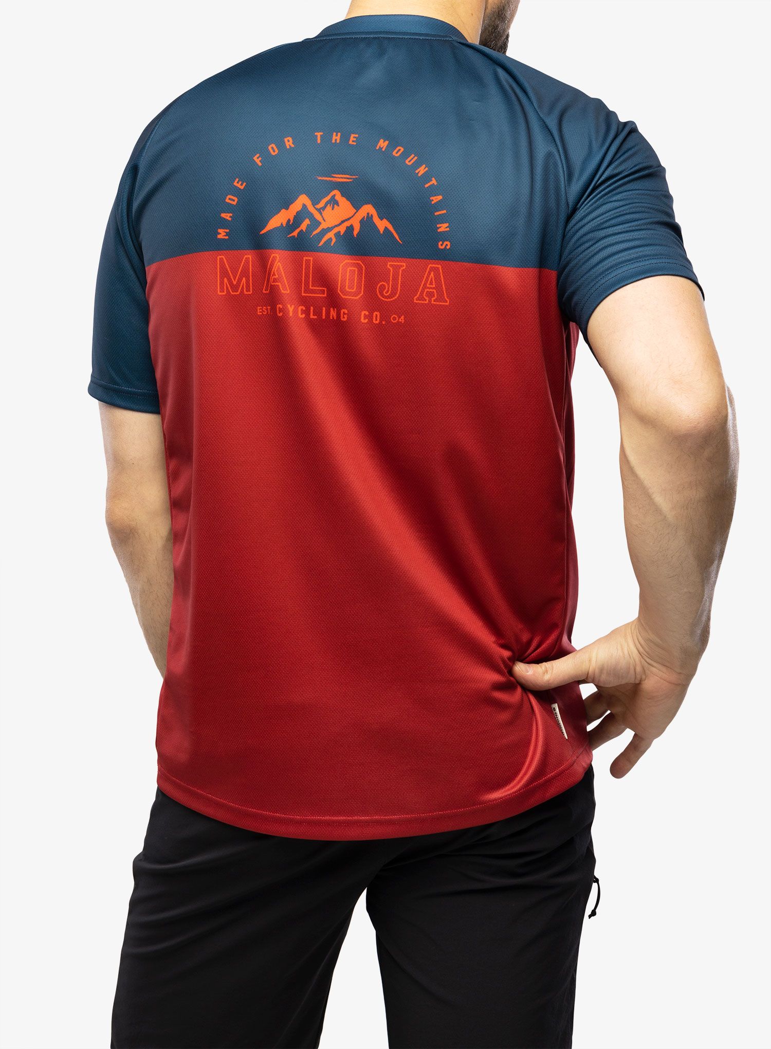 MTB tričko Maloja Baretti All Mountain - midnight multi