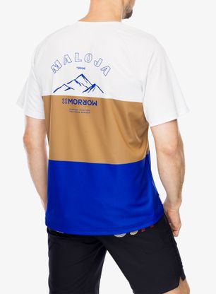MTB tričko Maloja Baretti Multi - glacier milk multi