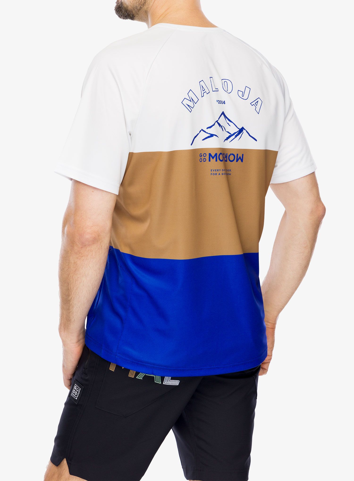 MTB tričko Maloja Baretti Multi - glacier milk multi
