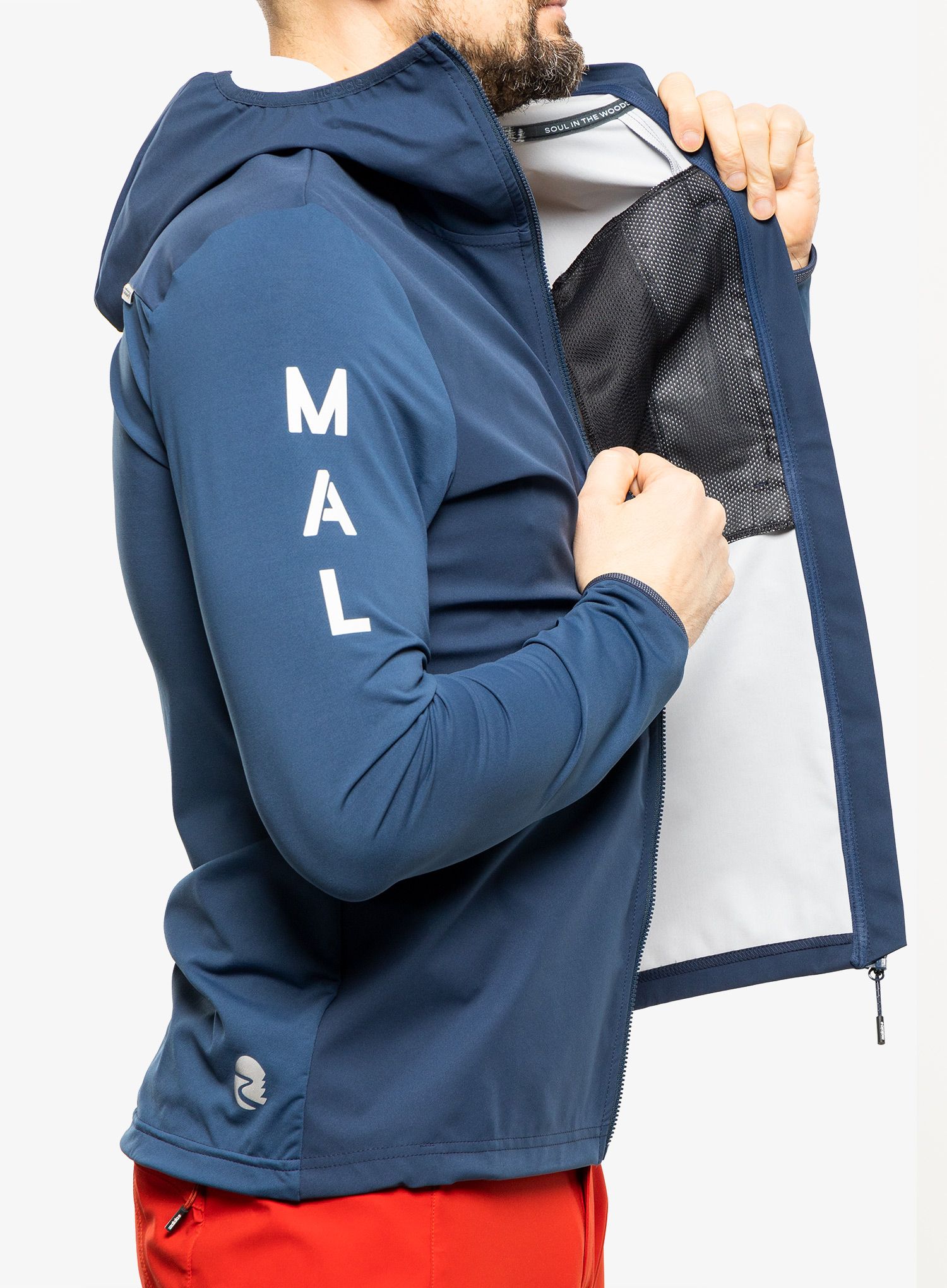 Softshellová bunda Maloja Beifuss - midngt