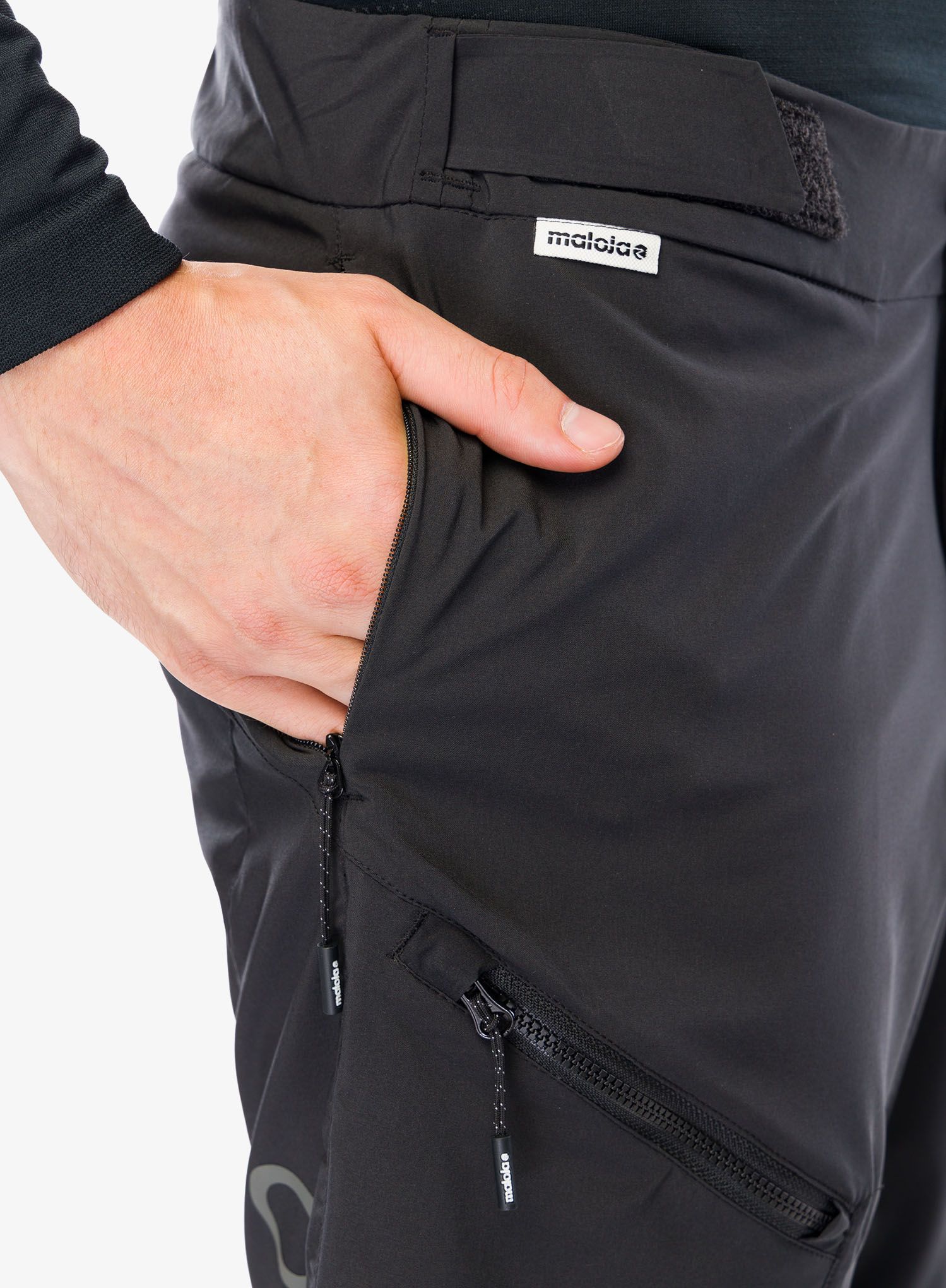 Cyklistické šortky Maloja Pin - moonless