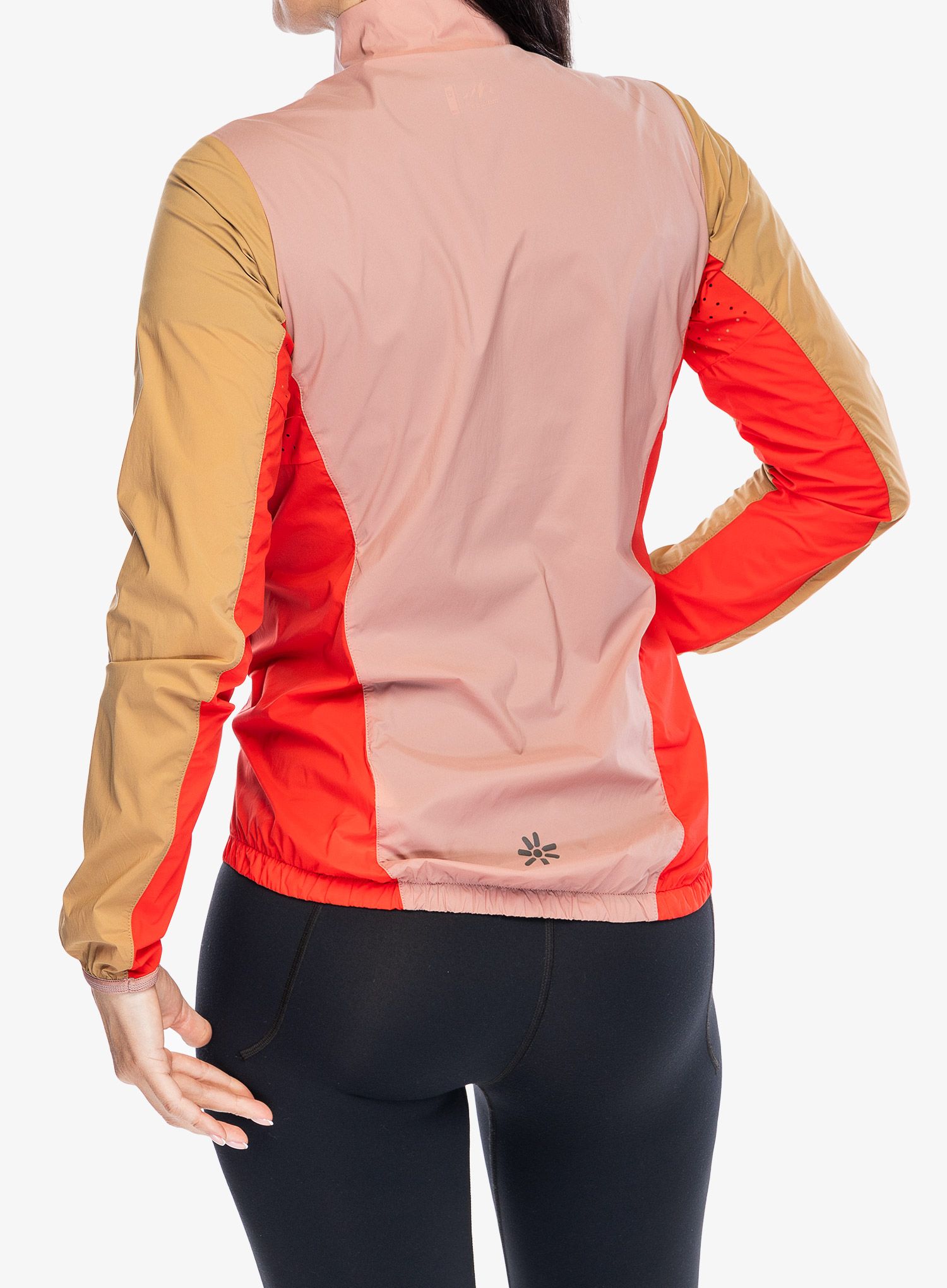 Dámska cyklistická bunda Maloja Seis Jacket - mauve multi
