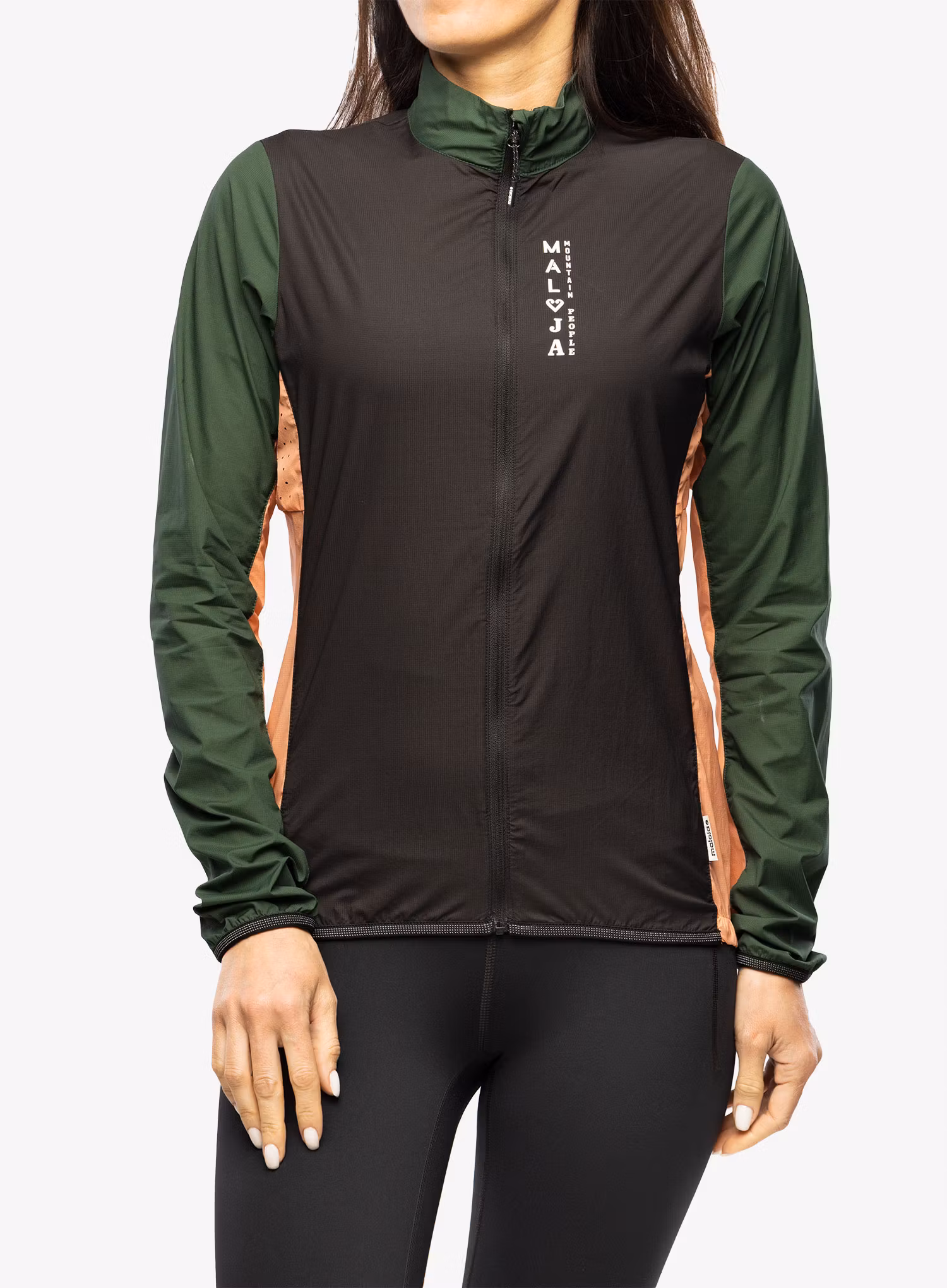 Dámska cyklistická bunda Maloja Seis Jacket - moonless multi