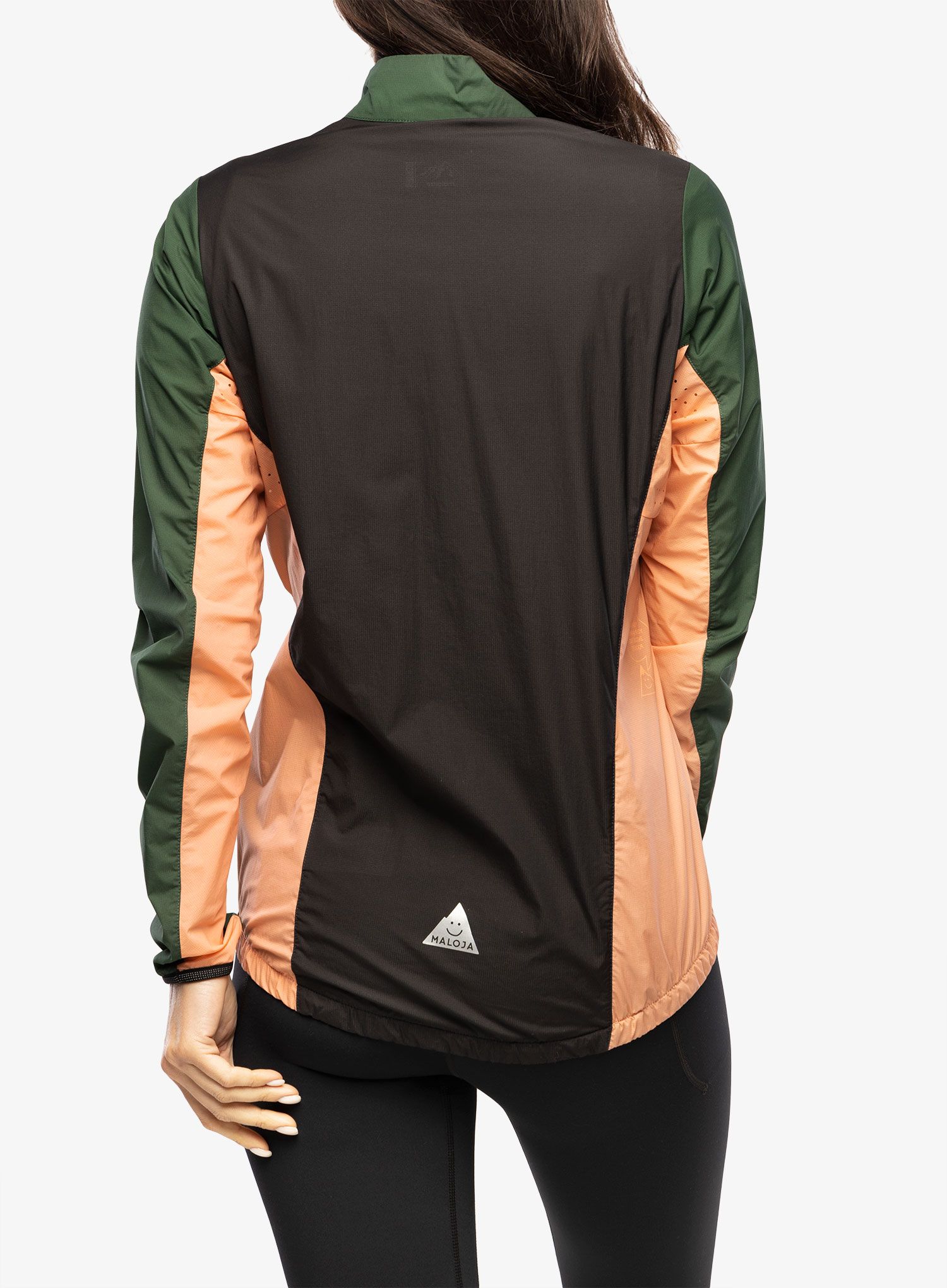 Dámska cyklistická bunda Maloja Seis Jacket - moonless multi