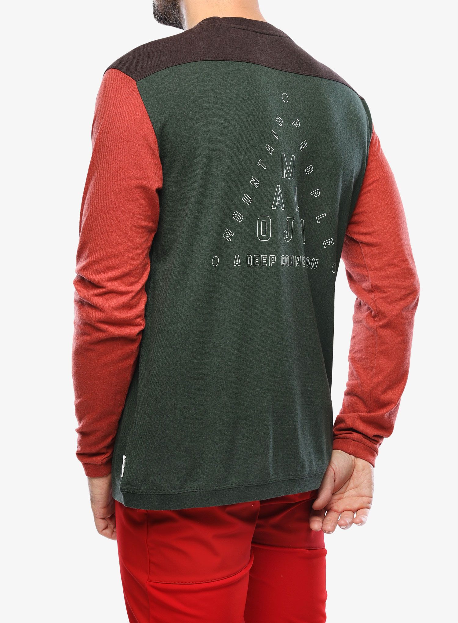 Longsleeve Maloja Wenten - deep forest multi