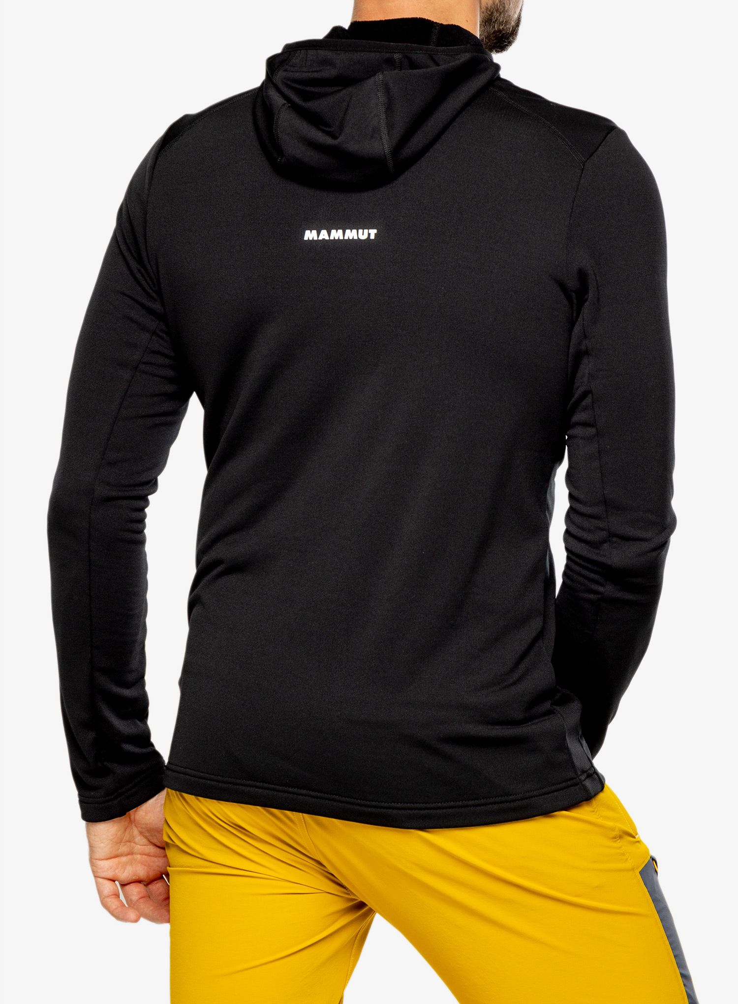 Pánska mikina Mammut Aconcagua Light ML Hooded Jacket - black