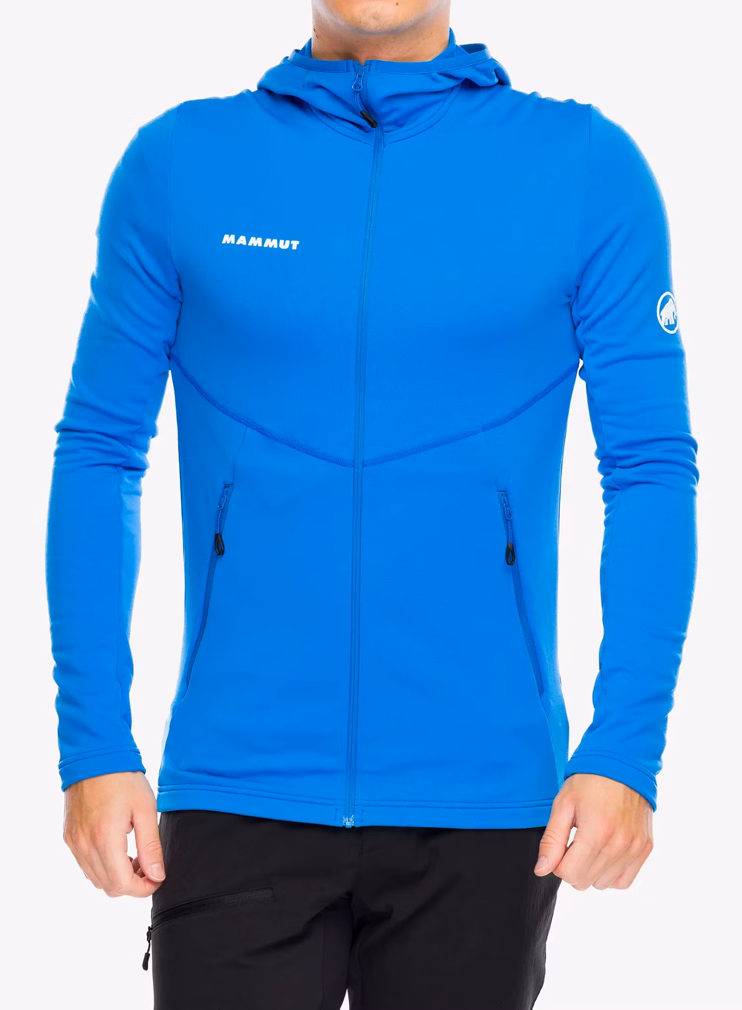 Mikina s kapucňou Mammut Aconcagua Light ML Hooded Jacket - glacier blue