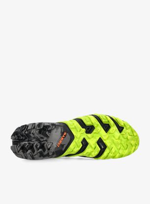 Pánske topánky Mammut Aegility Pro Mid - black/highlime