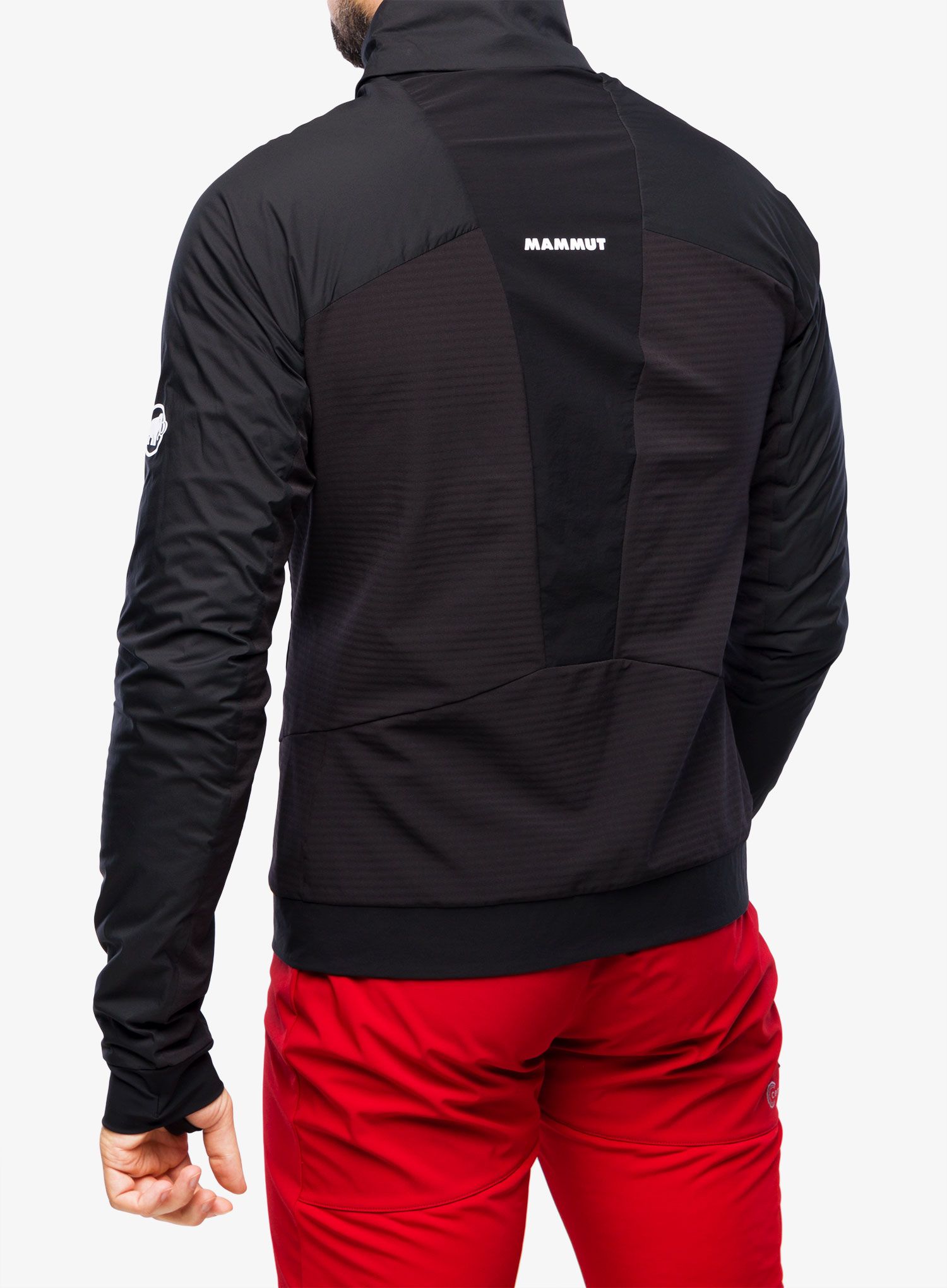 Hybridná bunda Mammut Aenergy IN Hybrid Jacket - black