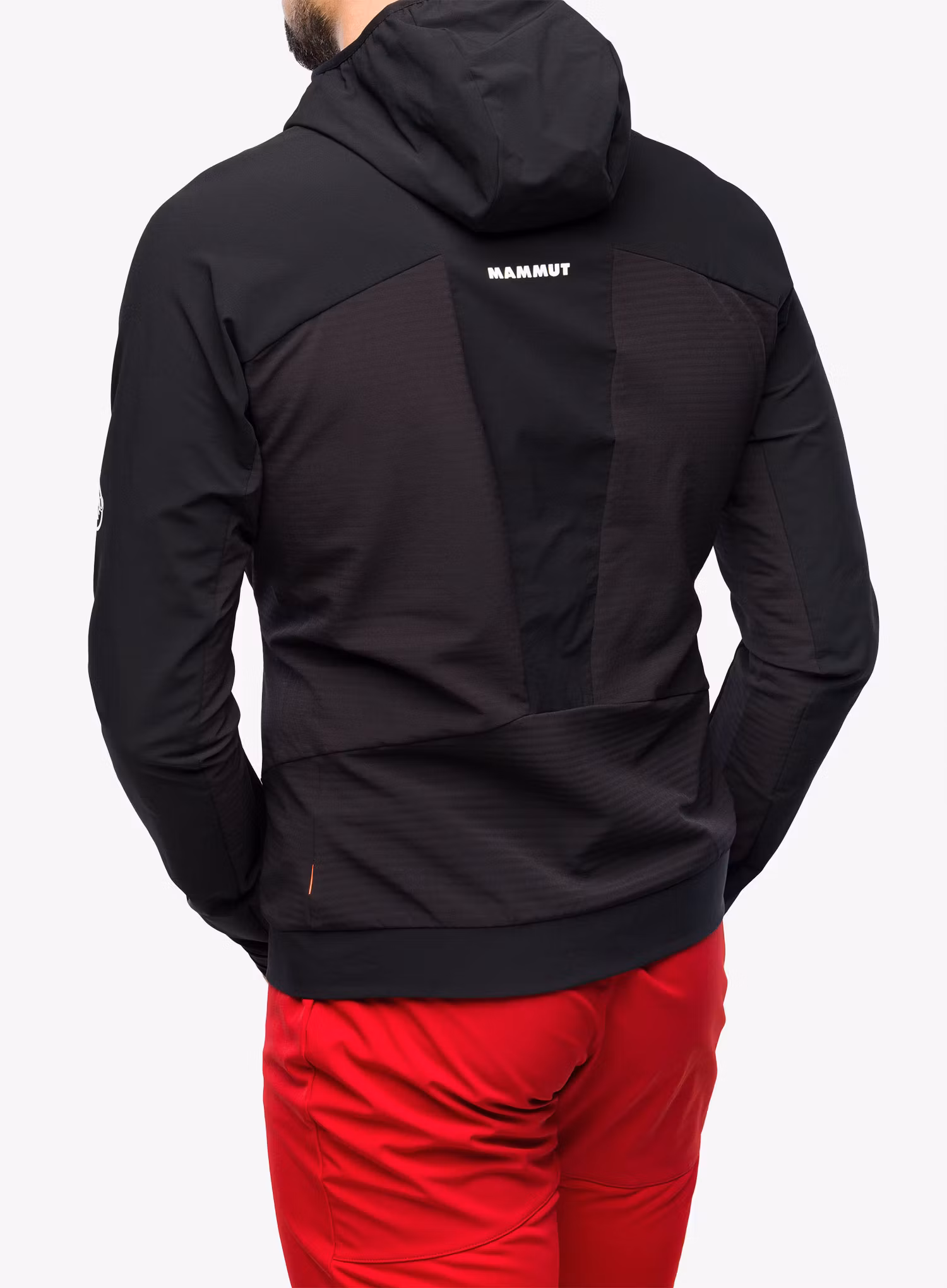 Softshellová bunda Mammut Aenergy SO Hybrid Hooded Jacket - black