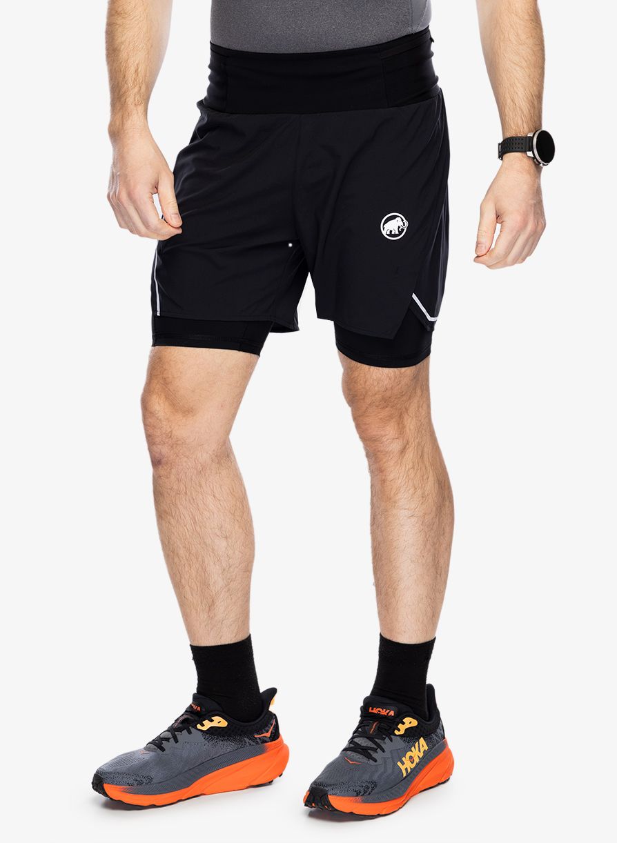 Bežecké kraťasy Mammut Aenergy TR 2 in 1 Shorts - black