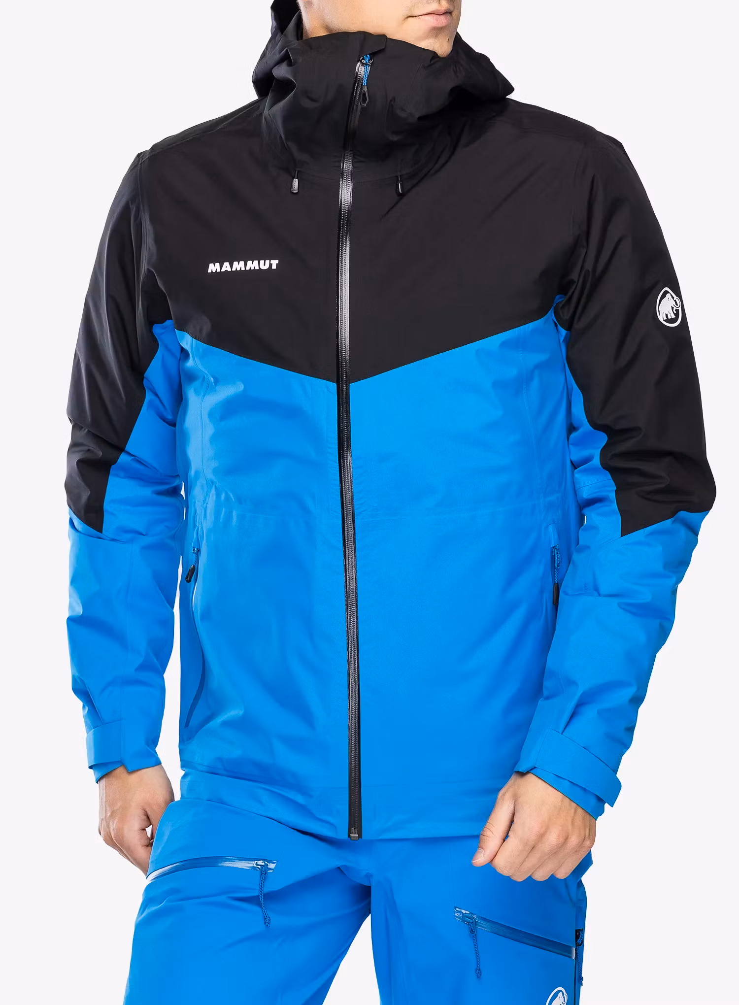 Bunda Mammut Convey 3in1 HS Hooded Jacket - glacier blue/black