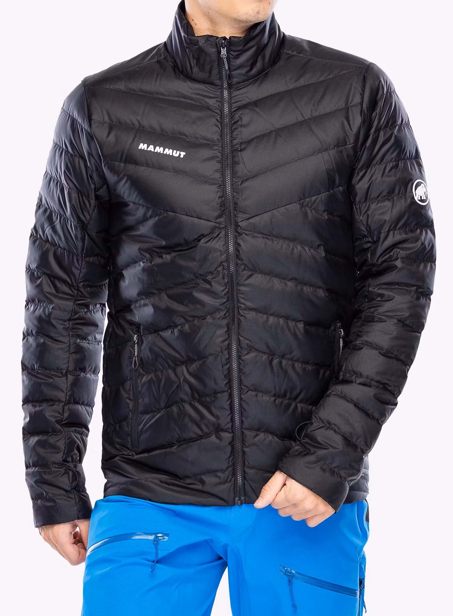 Bunda Mammut Convey 3in1 HS Hooded Jacket - glacier blue/black