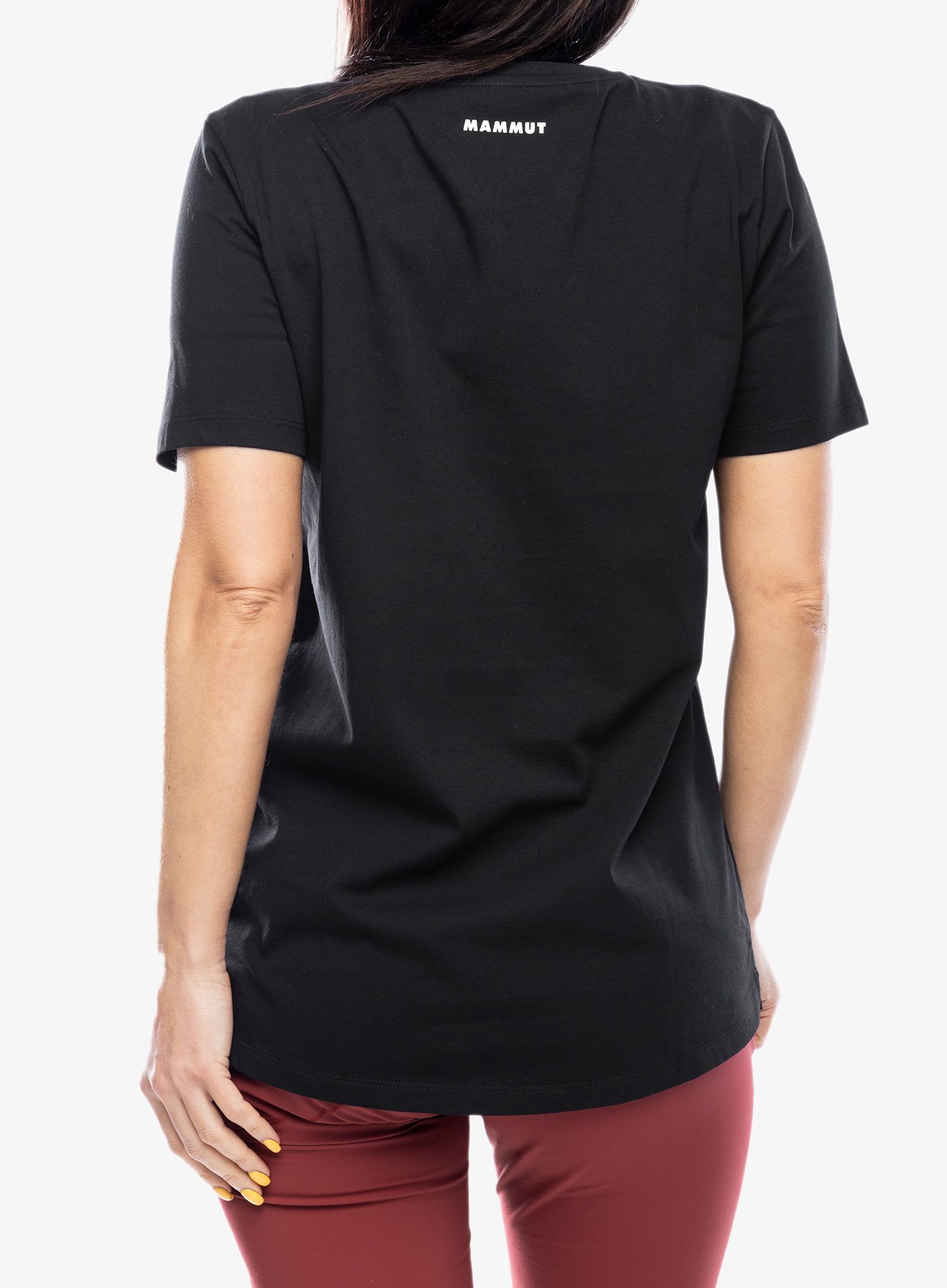 Bavlnené tričko dámske Mammut Core T-Shirt Snow - black