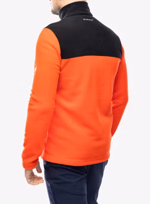 Flísová bunda Mammut Innominata ML Jacket - mammut red/black