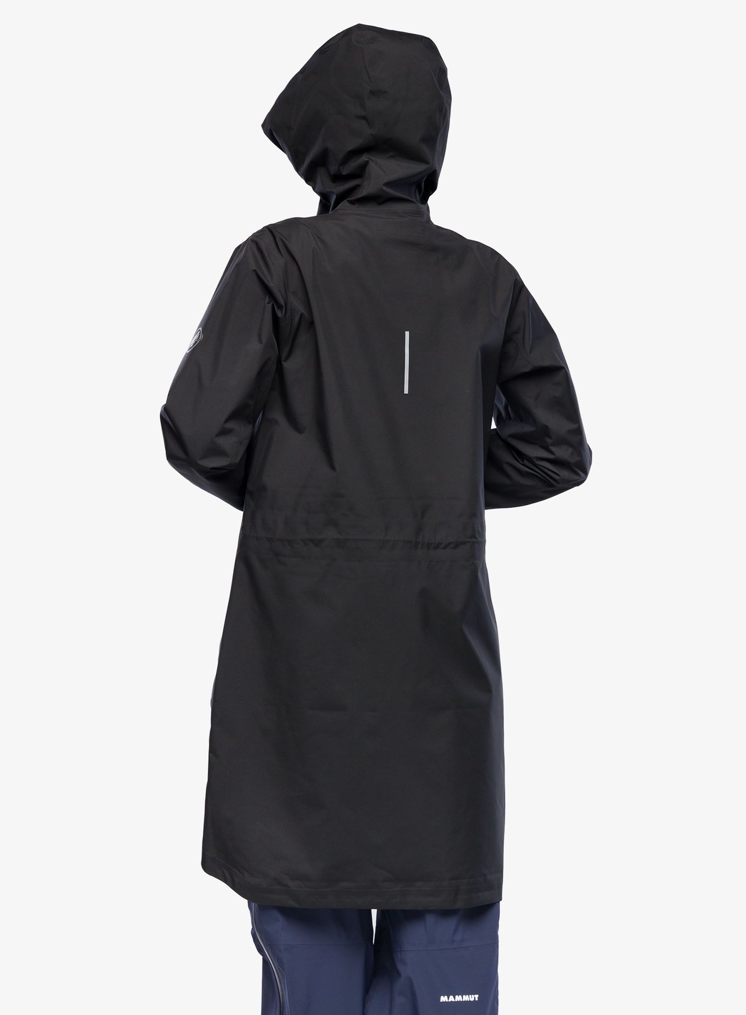 Dámsky kabát Mammut Seon Pac HS Hooded Parka - black/black
