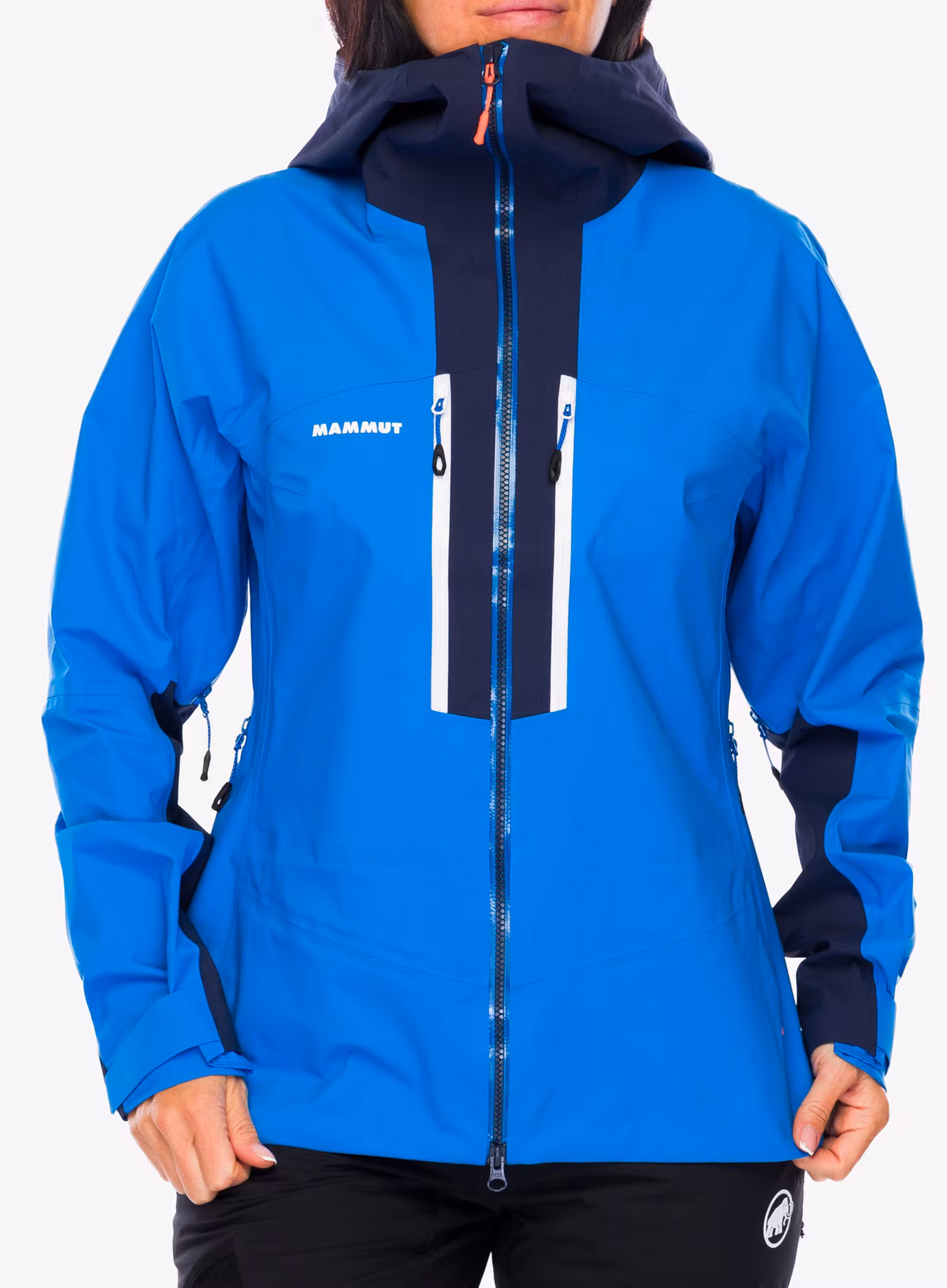 Bunda dámska Mammut Taiss HS Hooded Jacket - glacier blue/marine