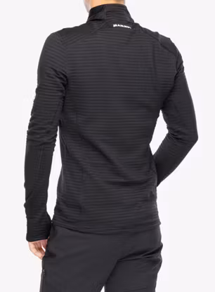 Mikina na zips Mammut Taiss Light ML Jacket - black