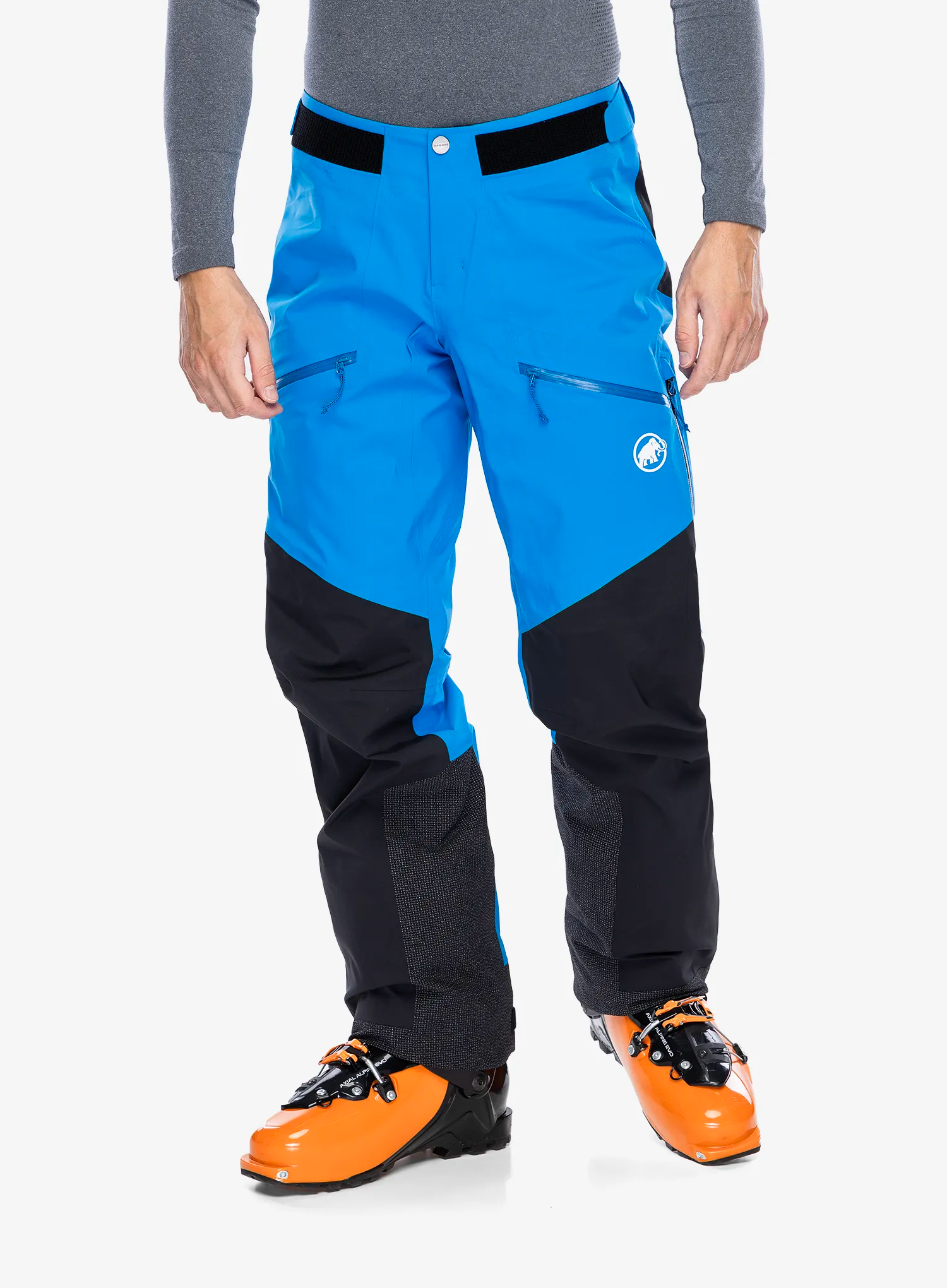 Nepremokavé nohavice Mammut Taiss Pro HS Pants - glacier blue/black