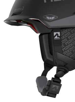 Lyžiarska prilba Marker Phoenix2 Mips - black/grey