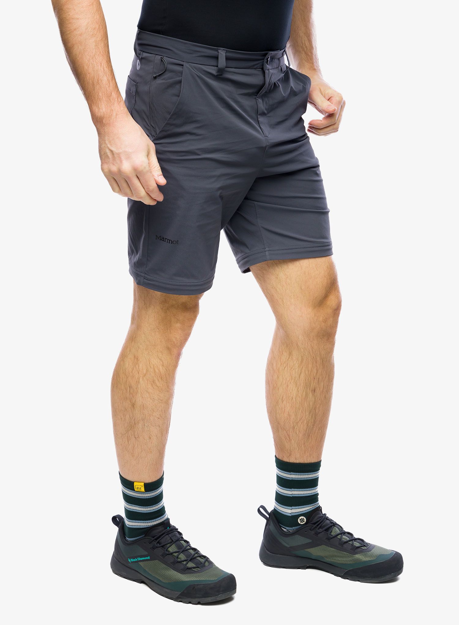 Turistické nohavice Marmot Arch Rock Convertible Pant - dark steel