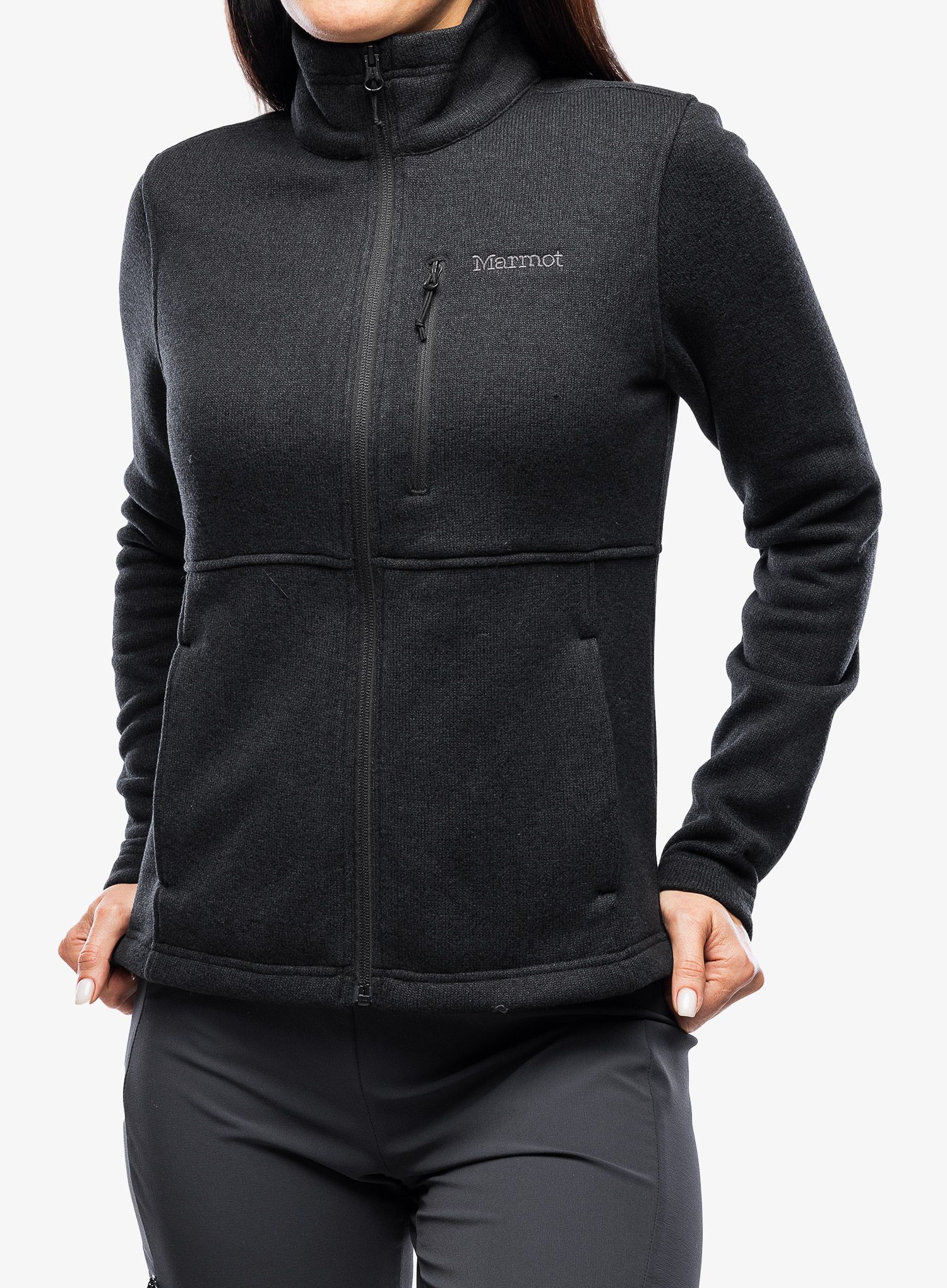 Mikina dámska Marmot Drop Line Jacket - black