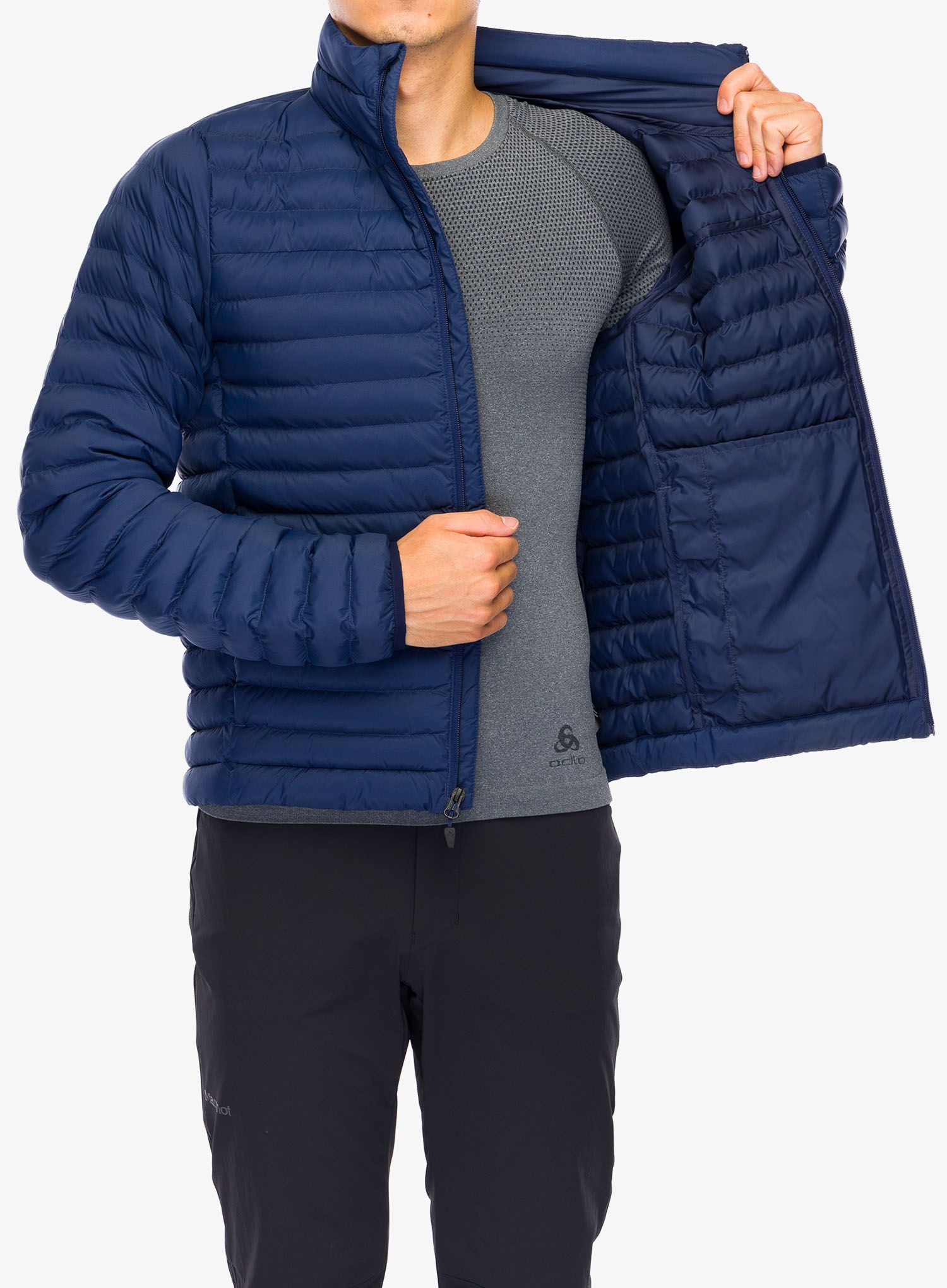 Zateplená bunda Marmot Echo Featherless Jacket - arctic navy