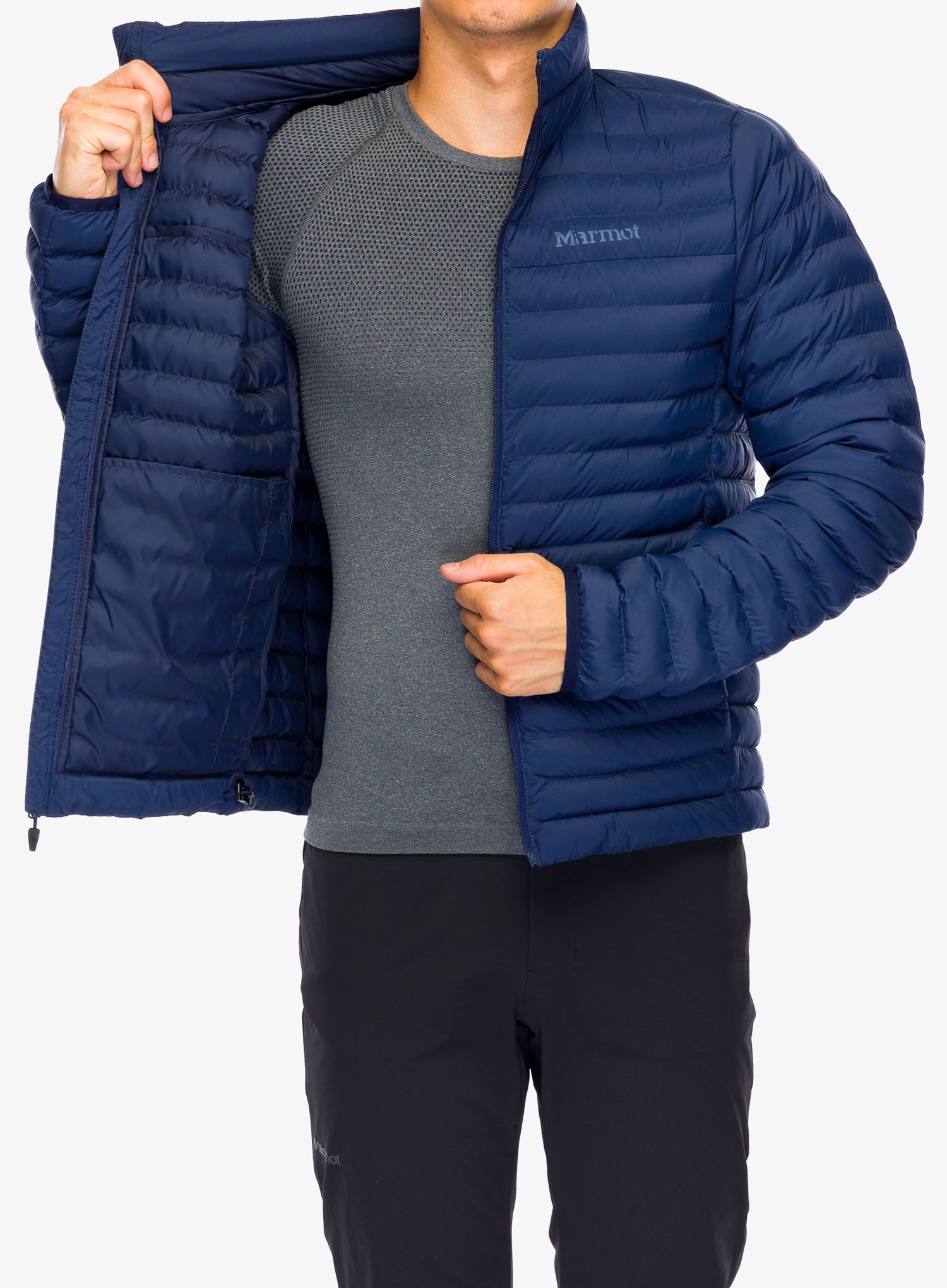 Zateplená bunda Marmot Echo Featherless Jacket - arctic navy