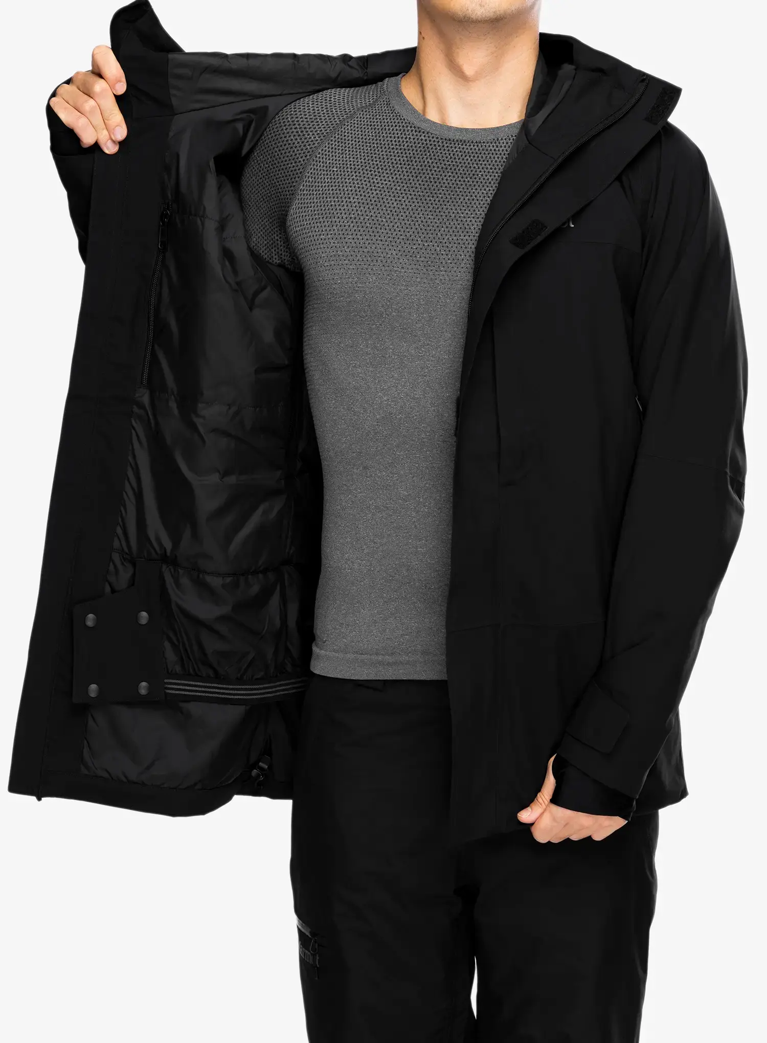 Lyžiarska bunda Marmot Elevation Jacket - black/black