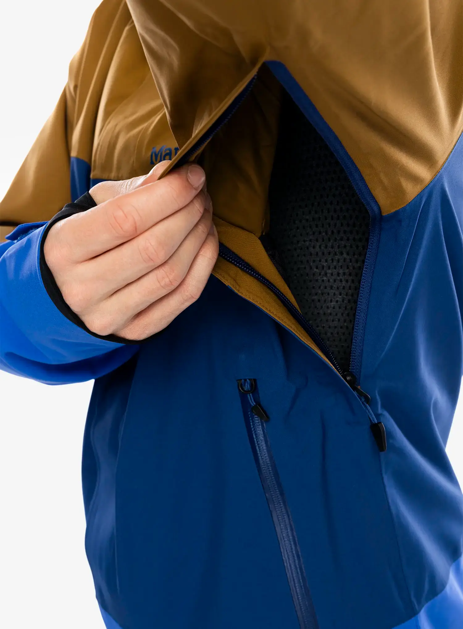 Lyžiarska bunda Marmot Elevation Jacket - hazel/twilight blue/trail blue