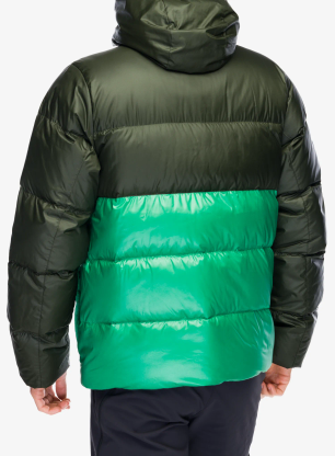 Páperová bunda Marmot Guides Down Hoody - rosin green/clover
