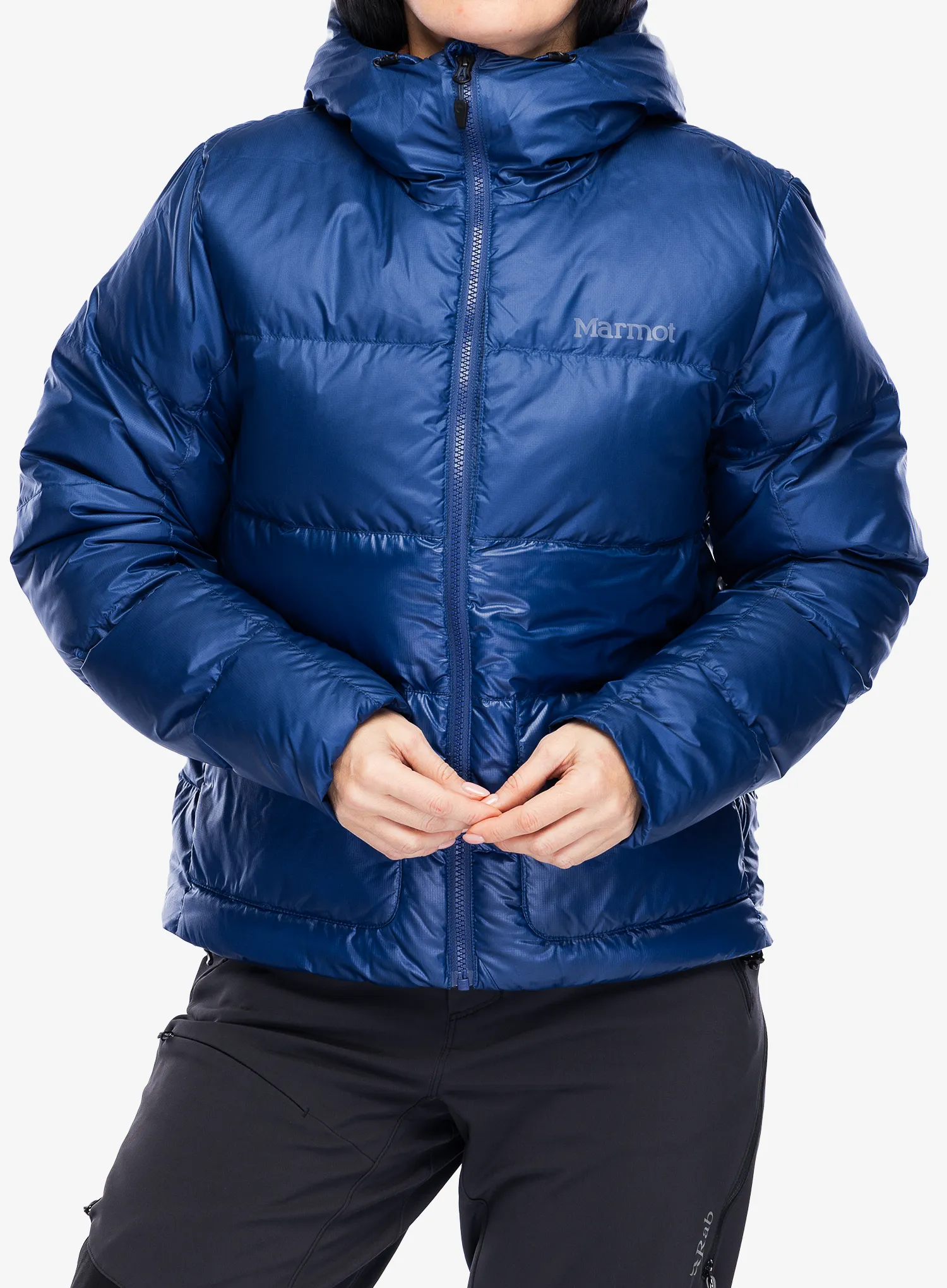 Dámska zimná bunda Marmot Guides Down Hoody - twilight blue
