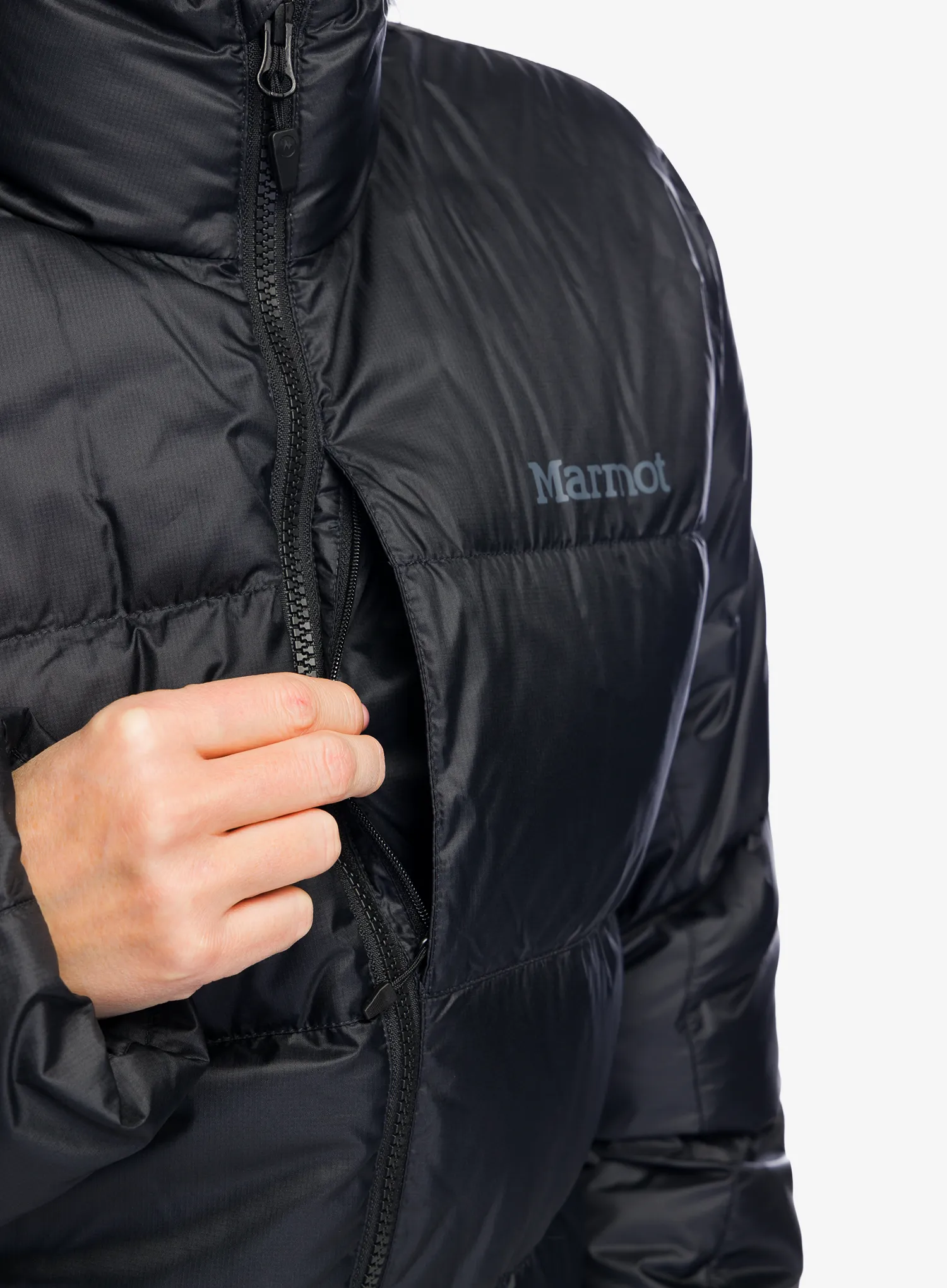 Bunda páperová dámska Marmot Guides Down Jacket - black