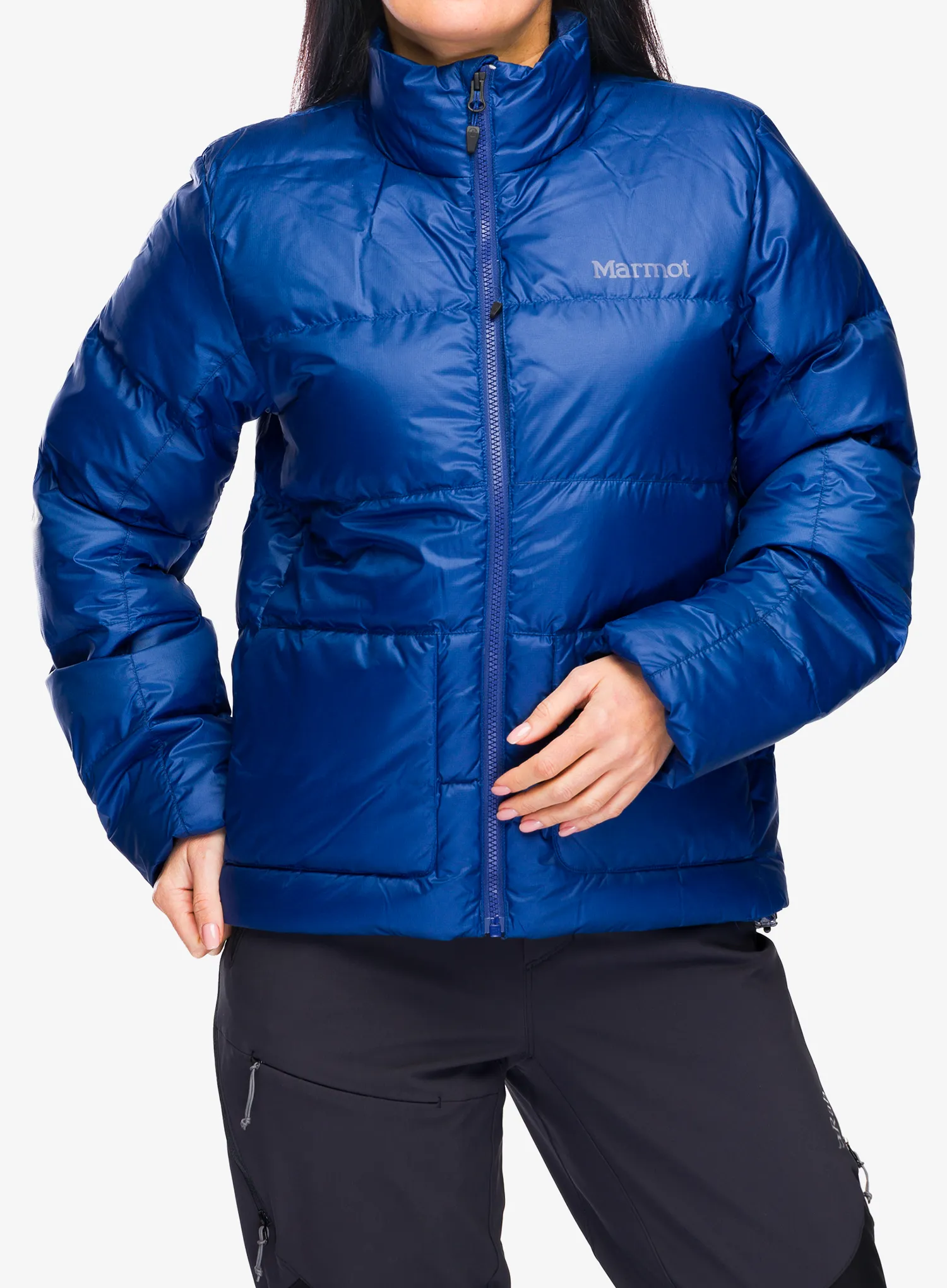 Bunda páperová dámska Marmot Guides Down Jacket - twilight blue
