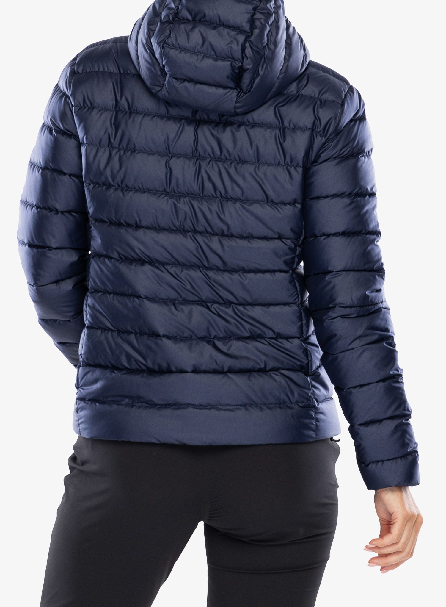 Bunda páperová dámska Marmot Highlander Hoody - arctic navy/navy