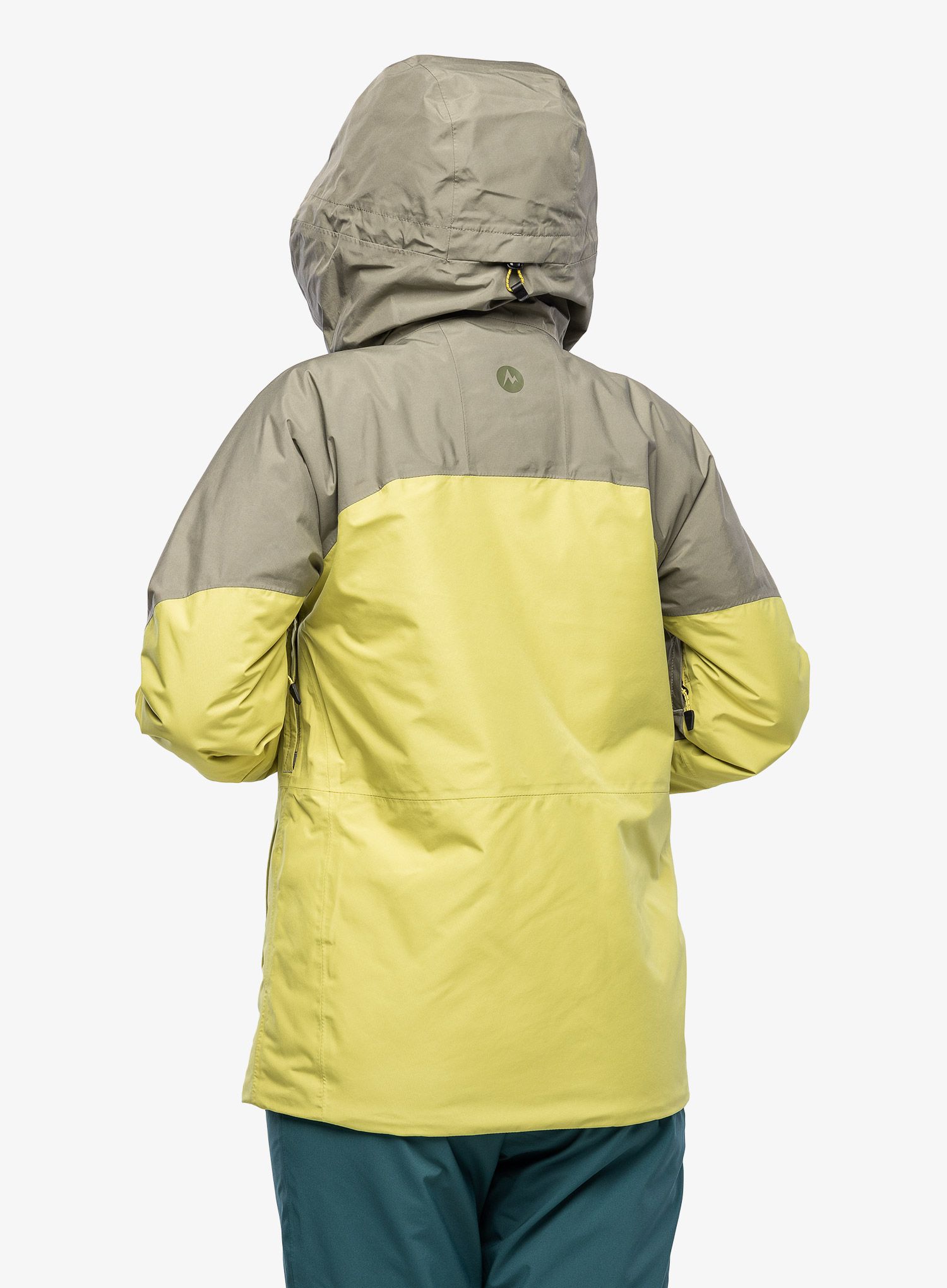 Lyžiarska bunda dámska Marmot Lightray GORE-TEX Jacket - vetiver/limelight