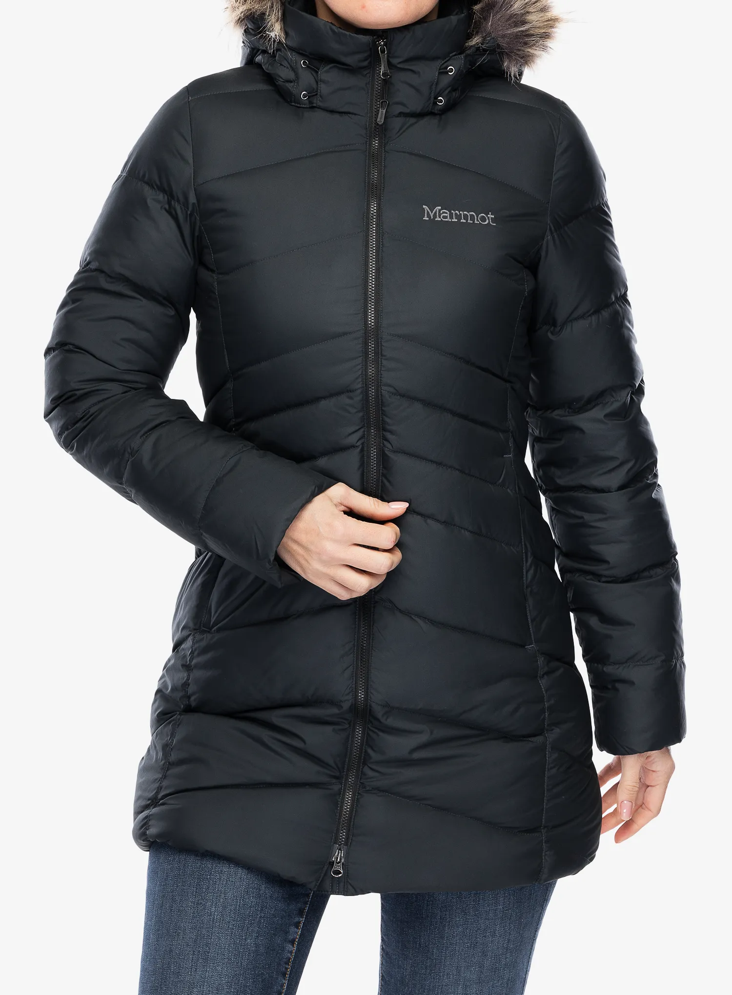 Dámska zimná parka Marmot Montreal Coat - black/black