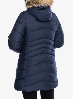 Dámsky páperový kabát Marmot Montreal Coat - midnight navy/navy