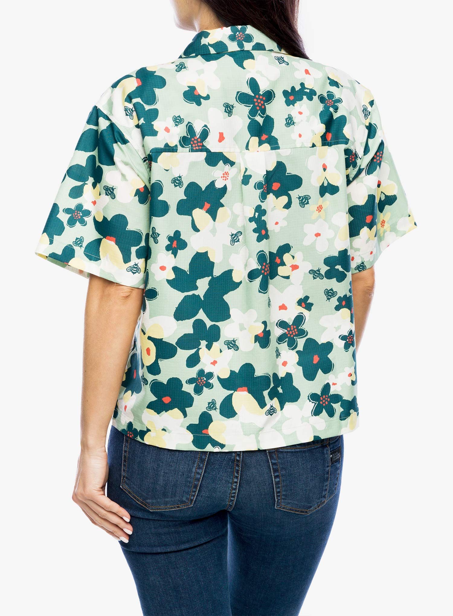 Košeľa dámska Marmot Muir Camp Novelty S/S - frosty green