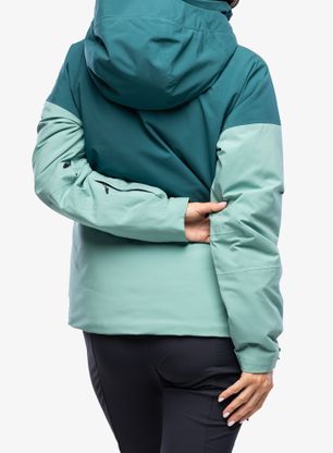 Dámska lyžiarska bunda Marmot Pace Jacket - dark jungle/blue agave