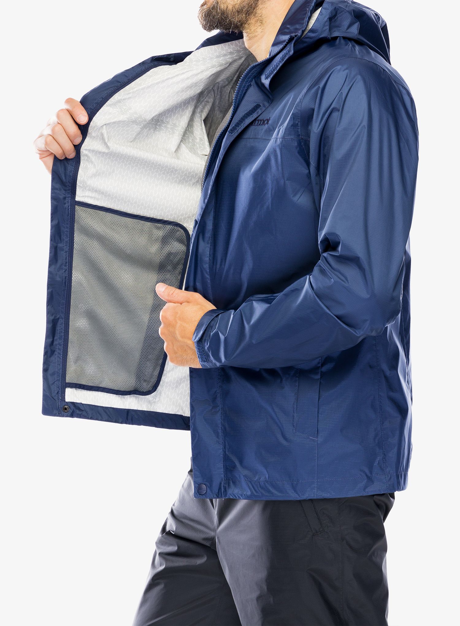 Bunda do dažďa Marmot PreCip Eco Jacket - arctic navy