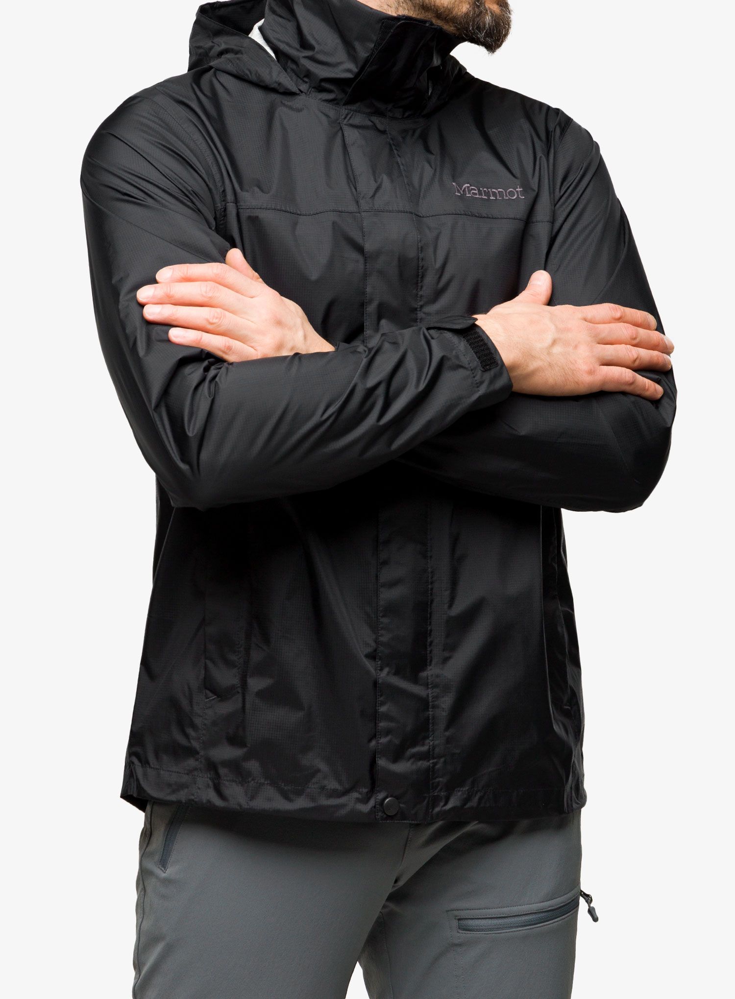Bunda do dažďa Marmot PreCip Eco Jacket - black