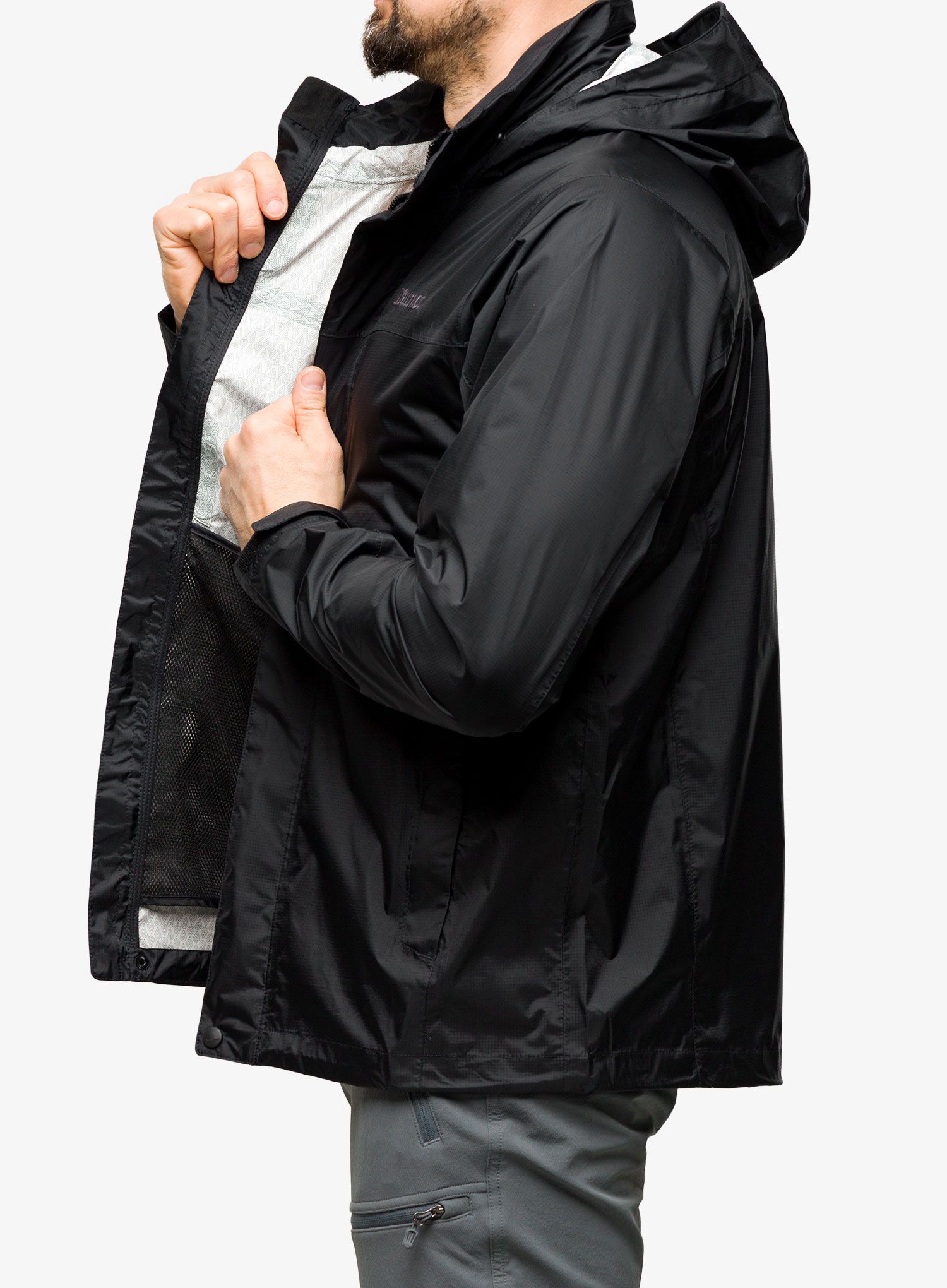 Bunda do dažďa Marmot PreCip Eco Jacket - black