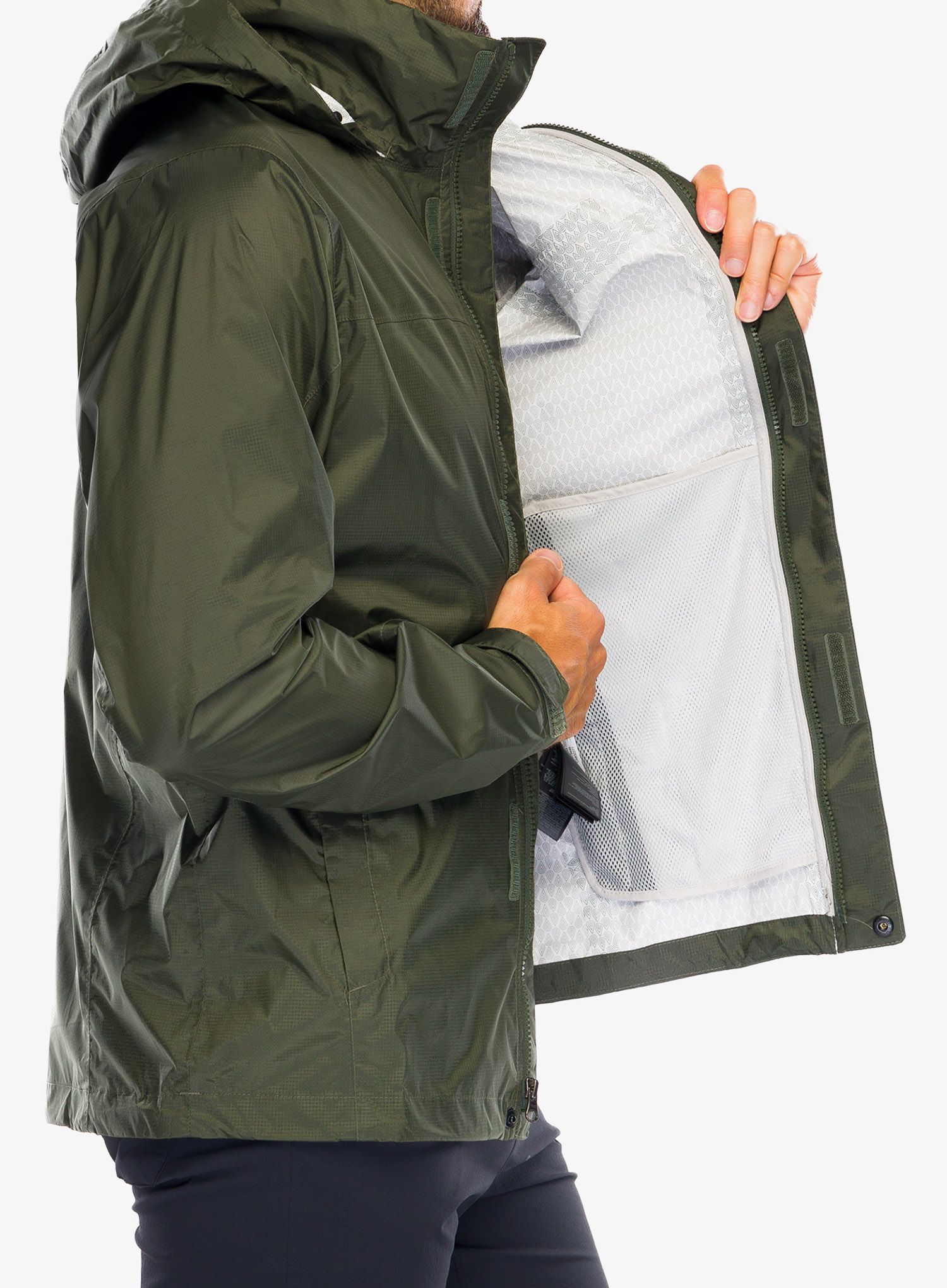 Bunda do dažďa Marmot PreCip Eco Jacket - nori