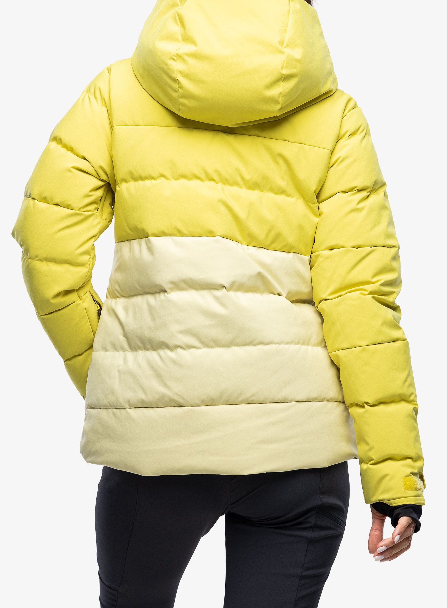 Bunda páperová dámska Marmot Slingshot Jacket - limelight/wheat