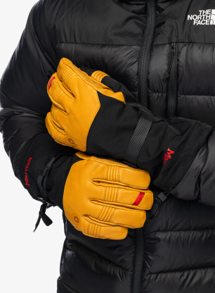 Lyžiarske rukavice Marmot Ultimate Ski GTX Glove - black/tan