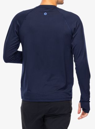 Mikina bez kapucne Marmot Windridge LS - arctic navy/navy
