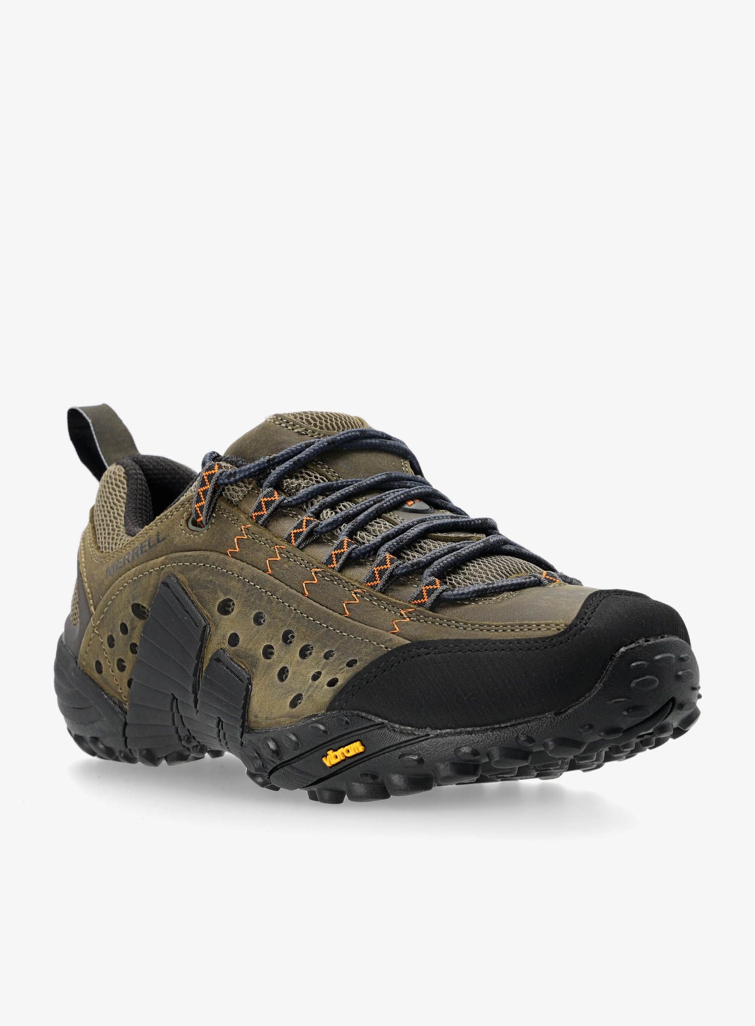 Turistické topánky Merrell Intercept - dark olive