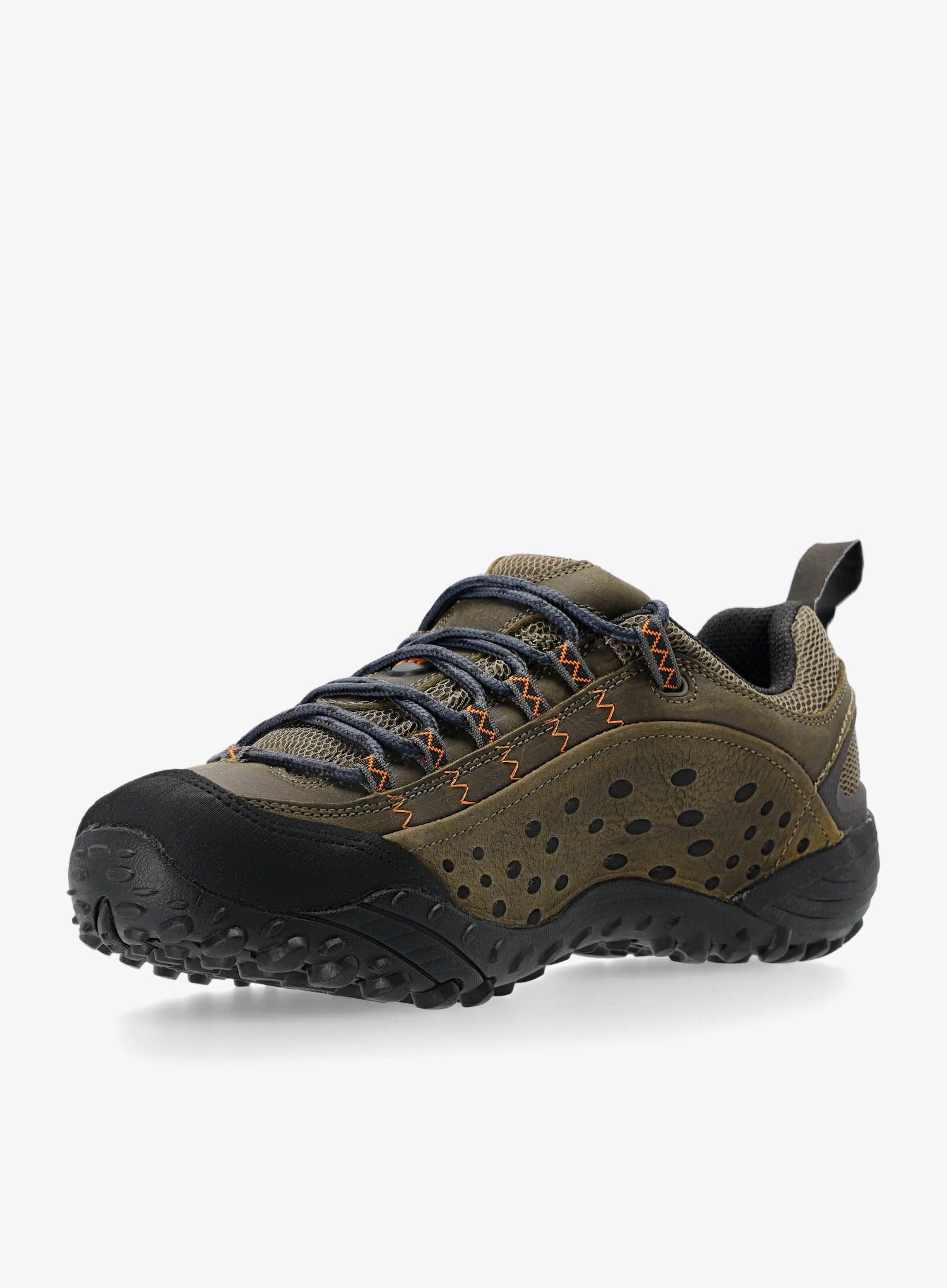 Turistické topánky Merrell Intercept - dark olive